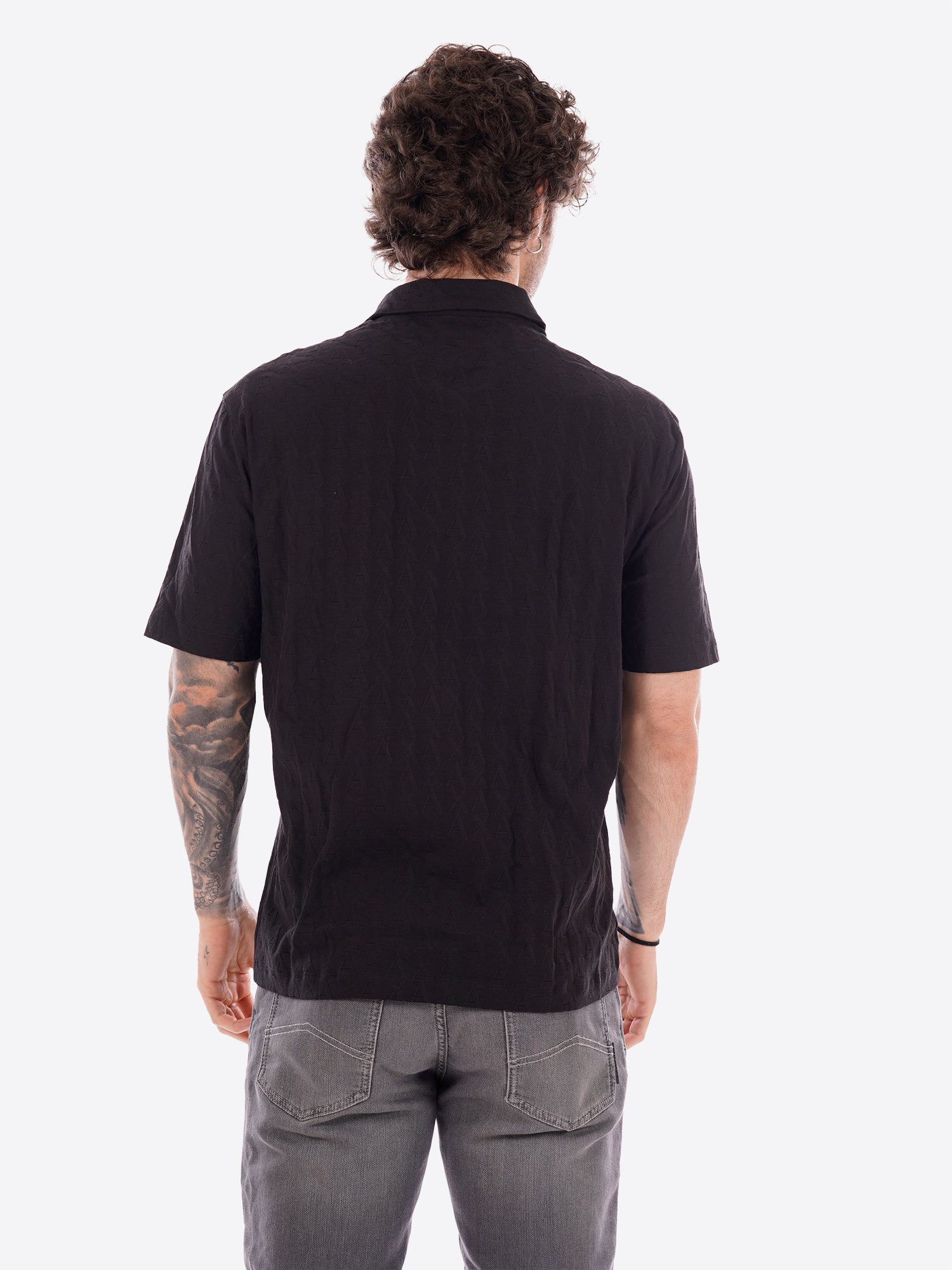 Polo AX ARMANI EXCHANGE da Uomo - nero XM001292UC001