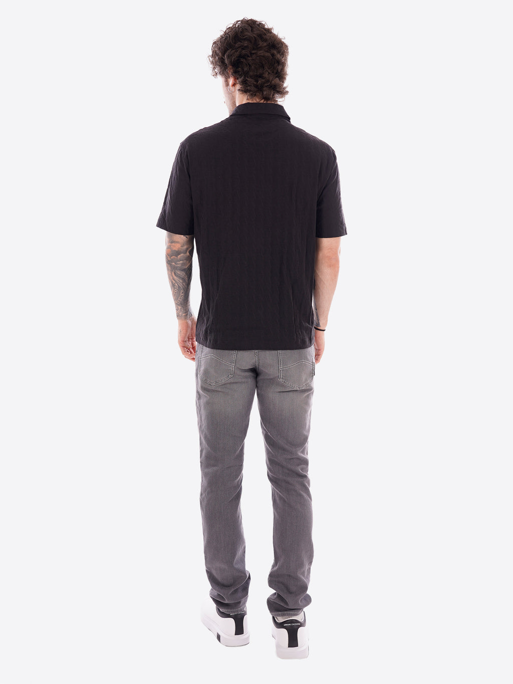 Polo AX ARMANI EXCHANGE da Uomo - nero XM001292UC001