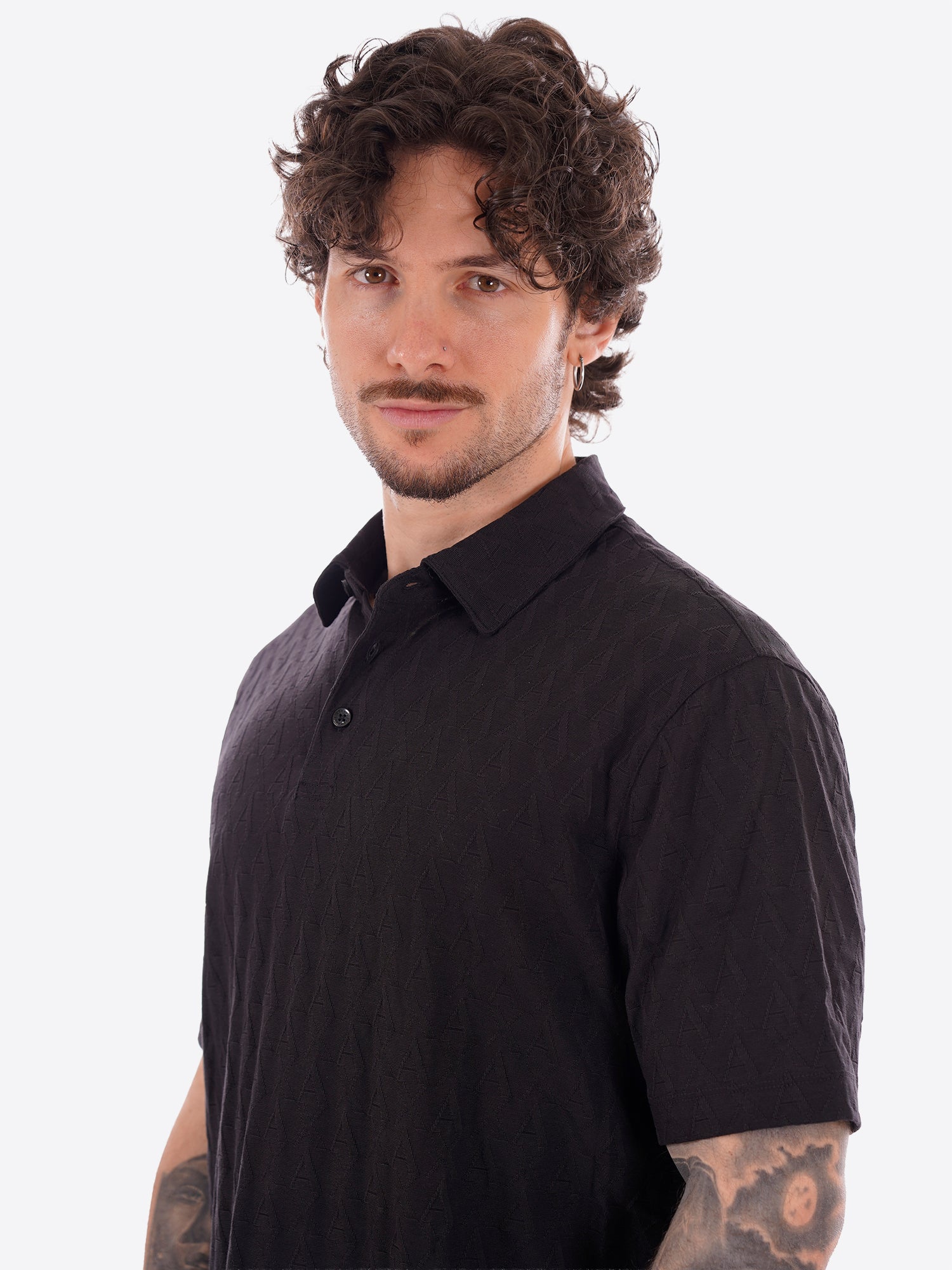 Polo AX ARMANI EXCHANGE da Uomo - nero XM001292UC001