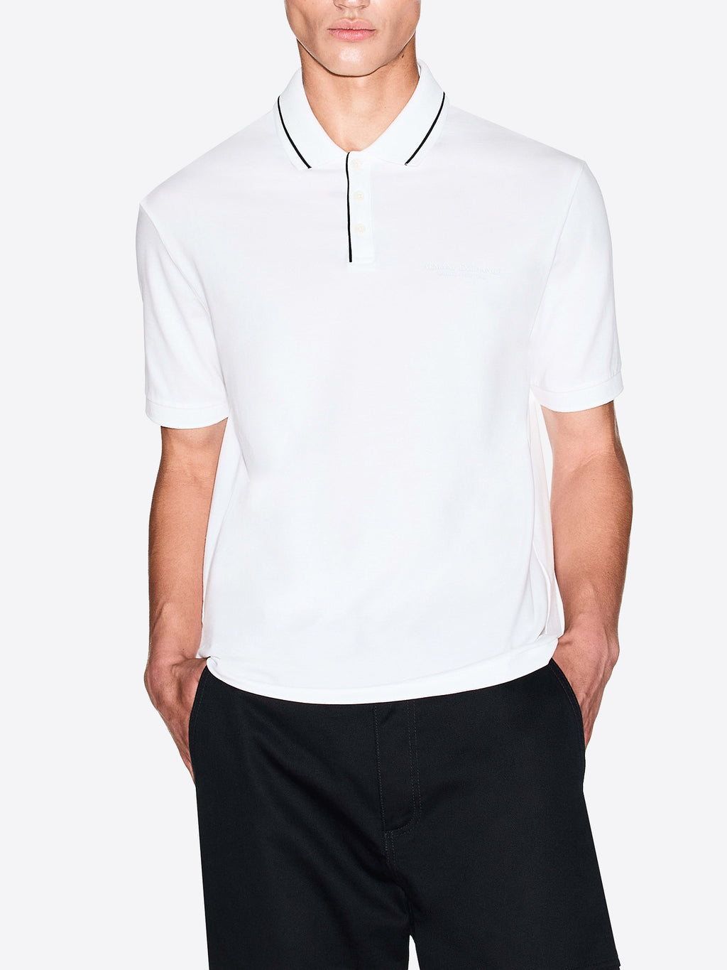 Polo AX ARMANI EXCHANGE da Uomo - bianco XM001557U0009