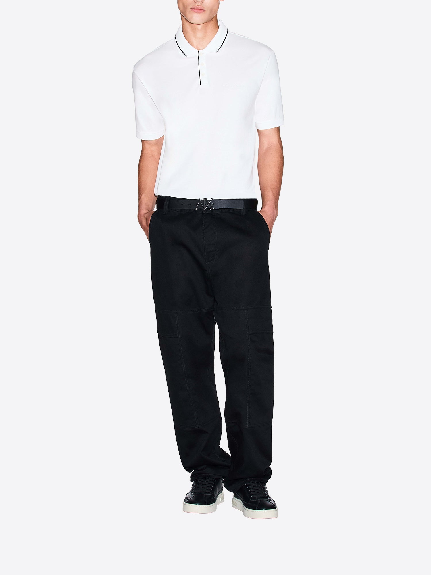 Polo AX ARMANI EXCHANGE da Uomo - bianco XM001557U0009
