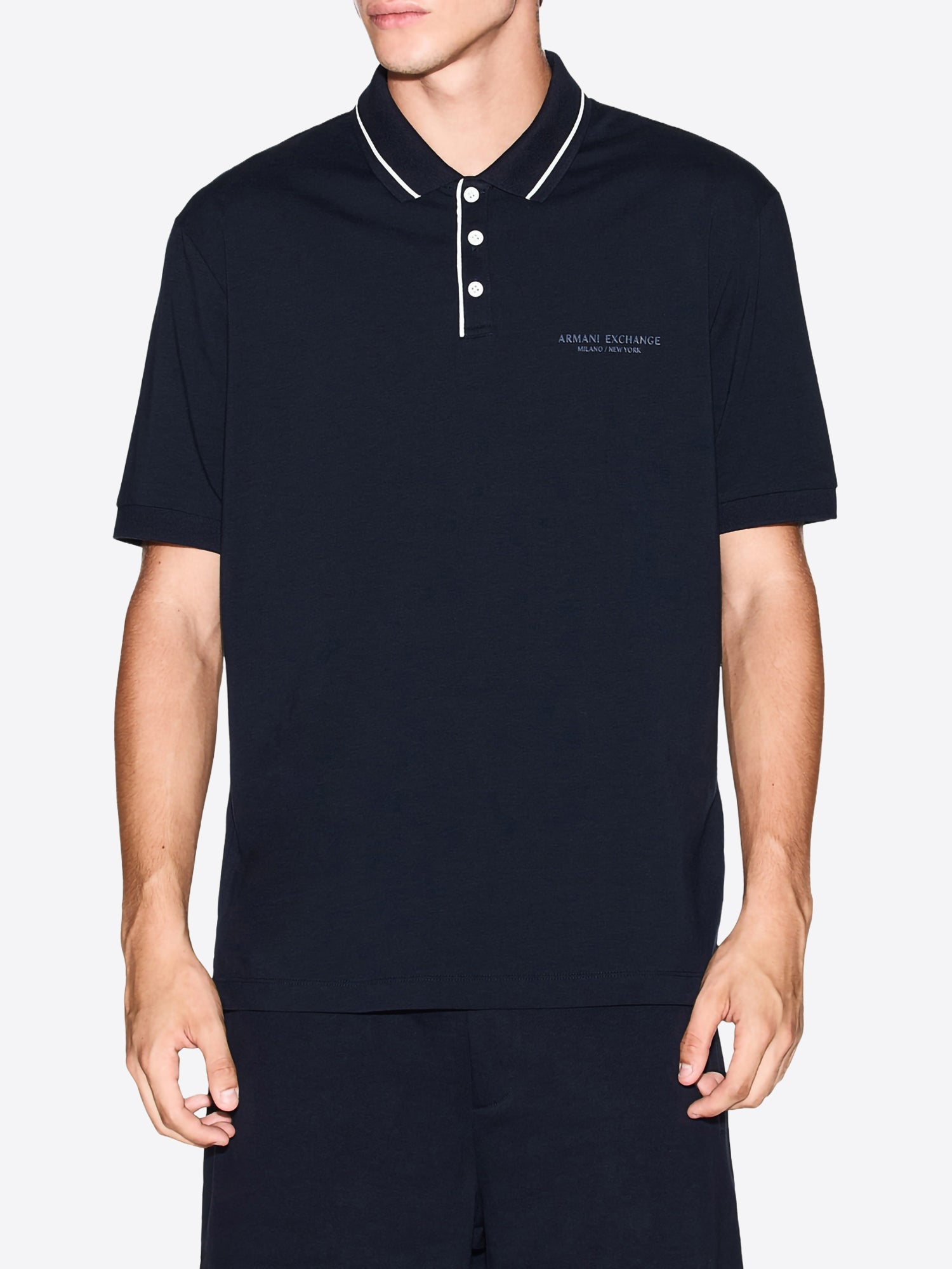 Polo AX ARMANI EXCHANGE da Uomo - blu XM001557UB101