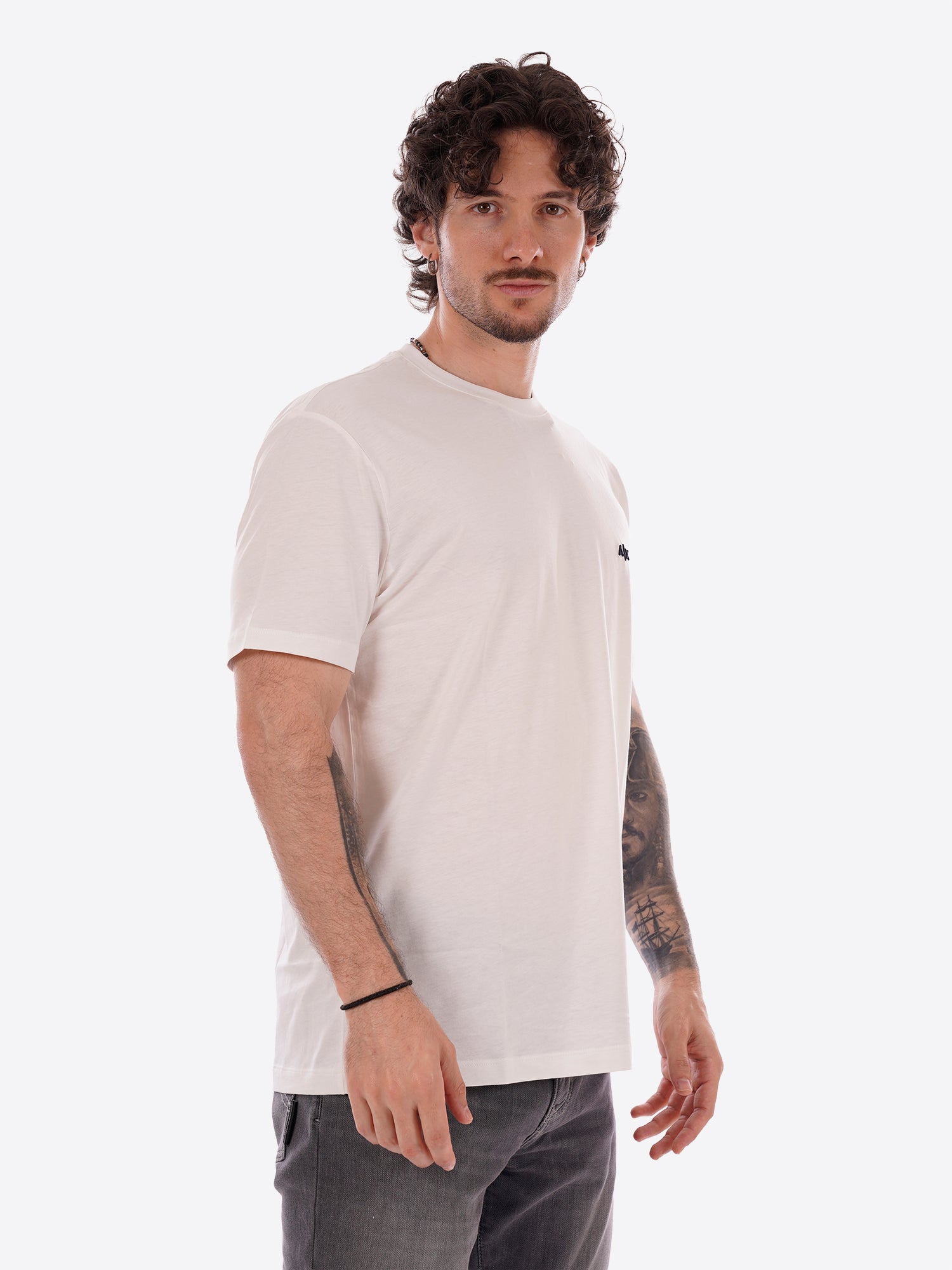 T-shirt AX ARMANI EXCHANGE da Uomo - bianco XM001568U0009