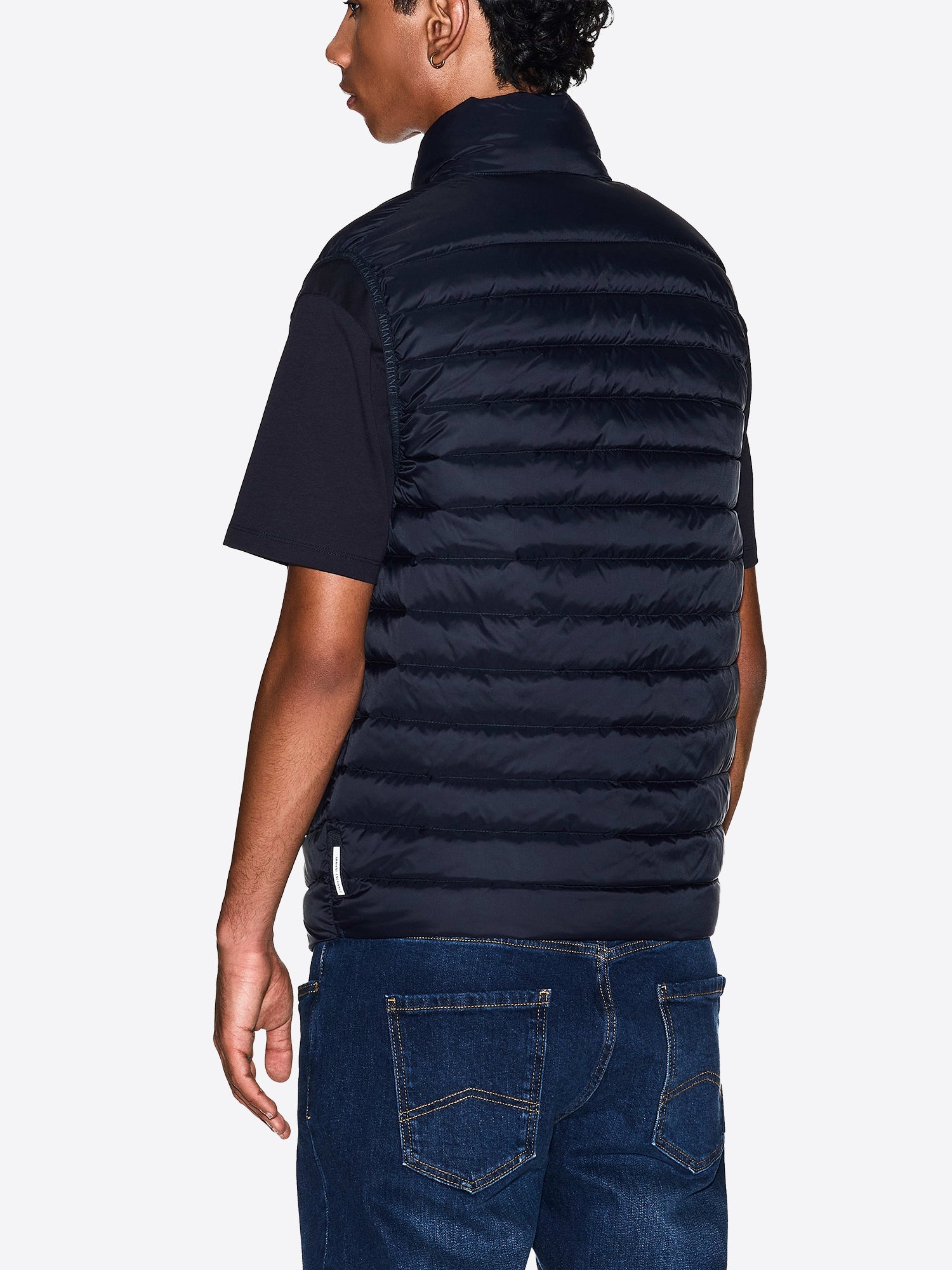 Piumino Smanicato AX ARMANI EXCHANGE da Uomo - blu XM001576UB101