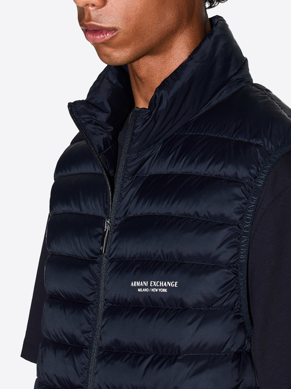 Piumino Smanicato AX ARMANI EXCHANGE da Uomo - blu XM001576UB101