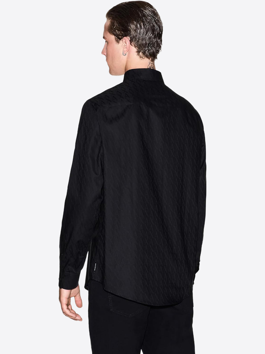 Camicia AX ARMANI EXCHANGE da Uomo - nero XM001587UC001