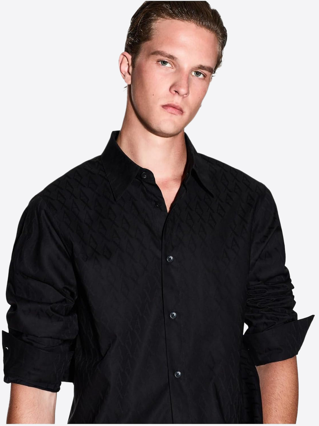 Camicia AX ARMANI EXCHANGE da Uomo - nero XM001587UC001
