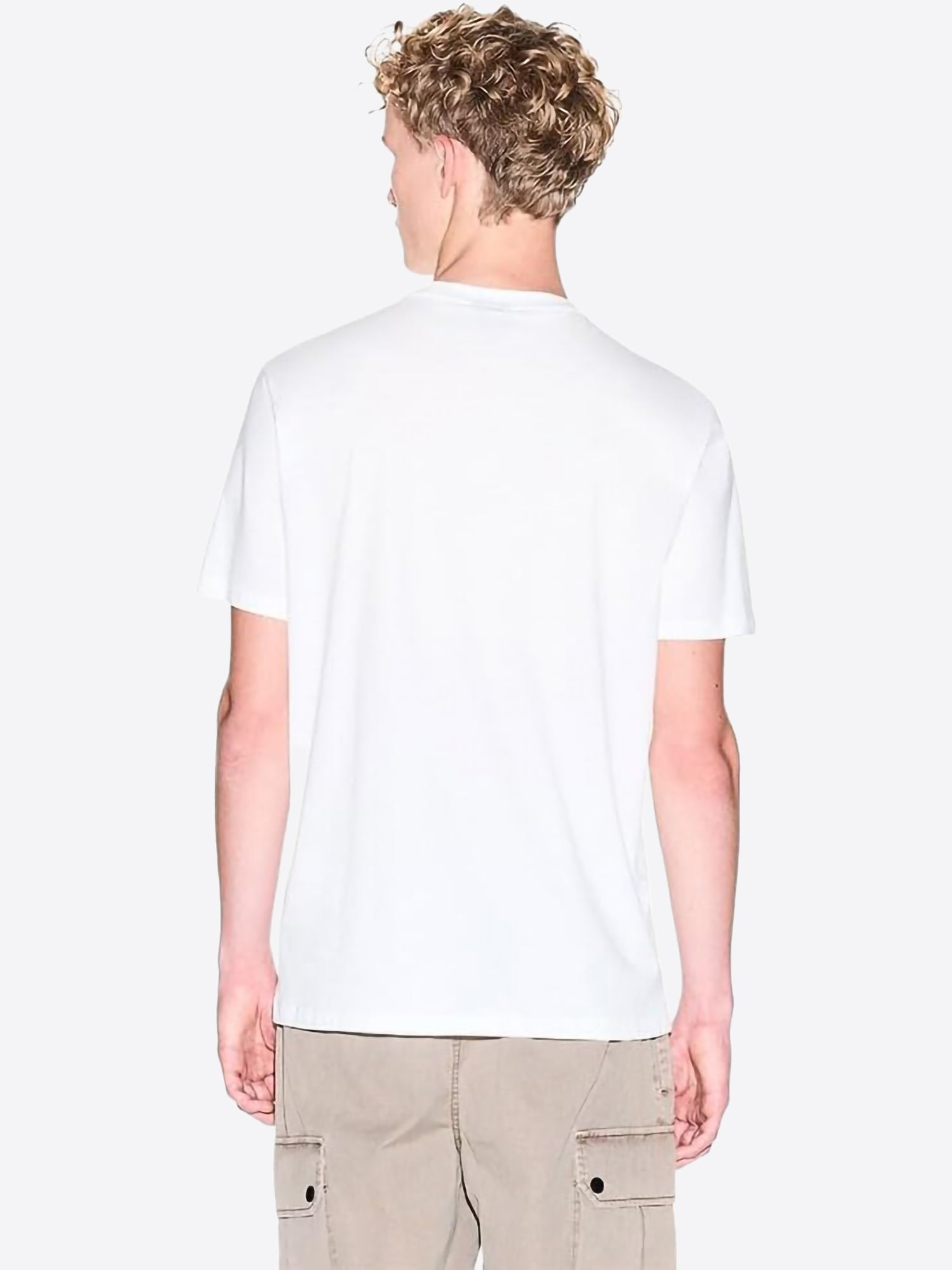 T-shirt AX ARMANI EXCHANGE da Uomo - bianco XM001784U0009