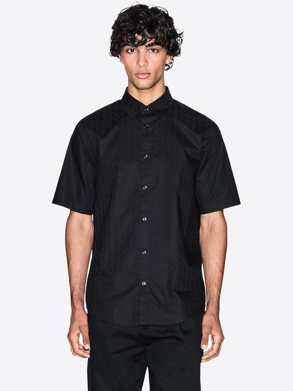 Camicia AX ARMANI EXCHANGE da Uomo - nero XM001935UC001