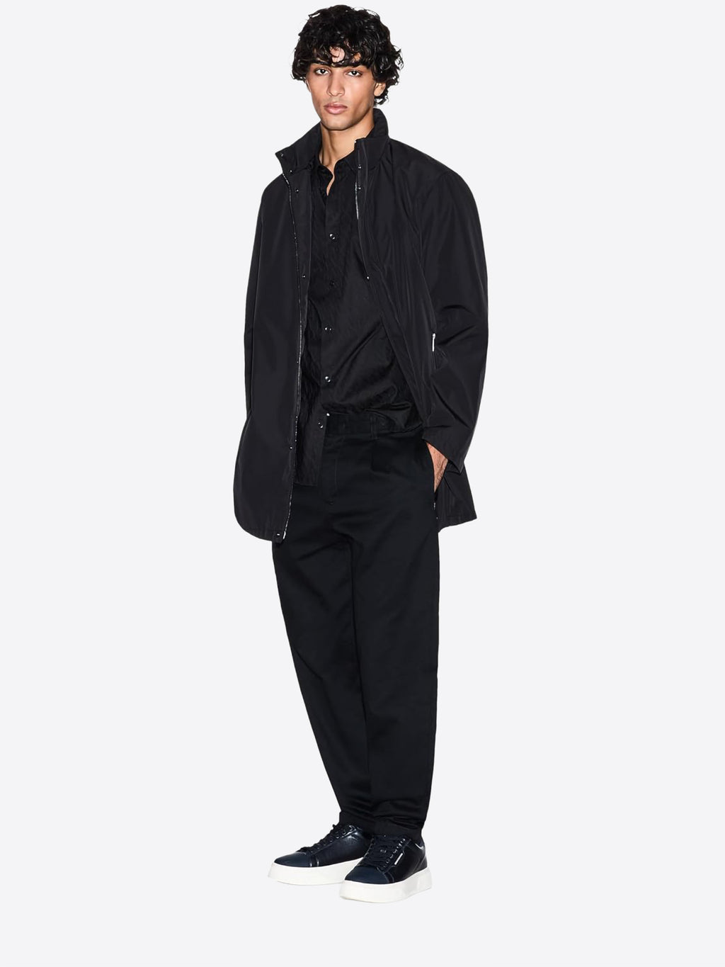 Camicia AX ARMANI EXCHANGE da Uomo - nero XM001935UC001