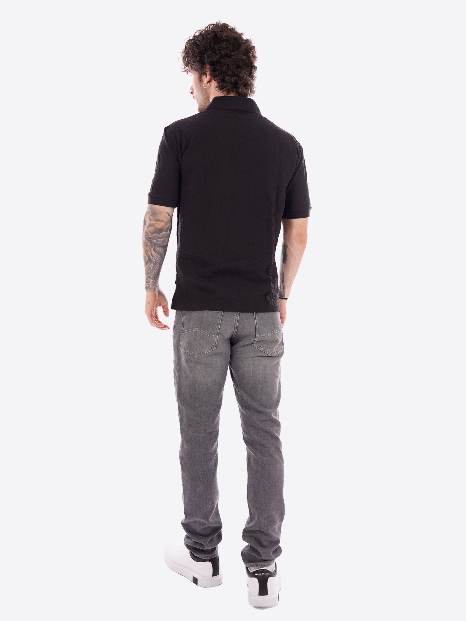 Polo AX ARMANI EXCHANGE da Uomo - nero XM002346UC001
