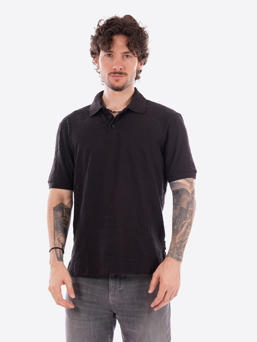 Polo AX ARMANI EXCHANGE da Uomo - nero XM002346UC001