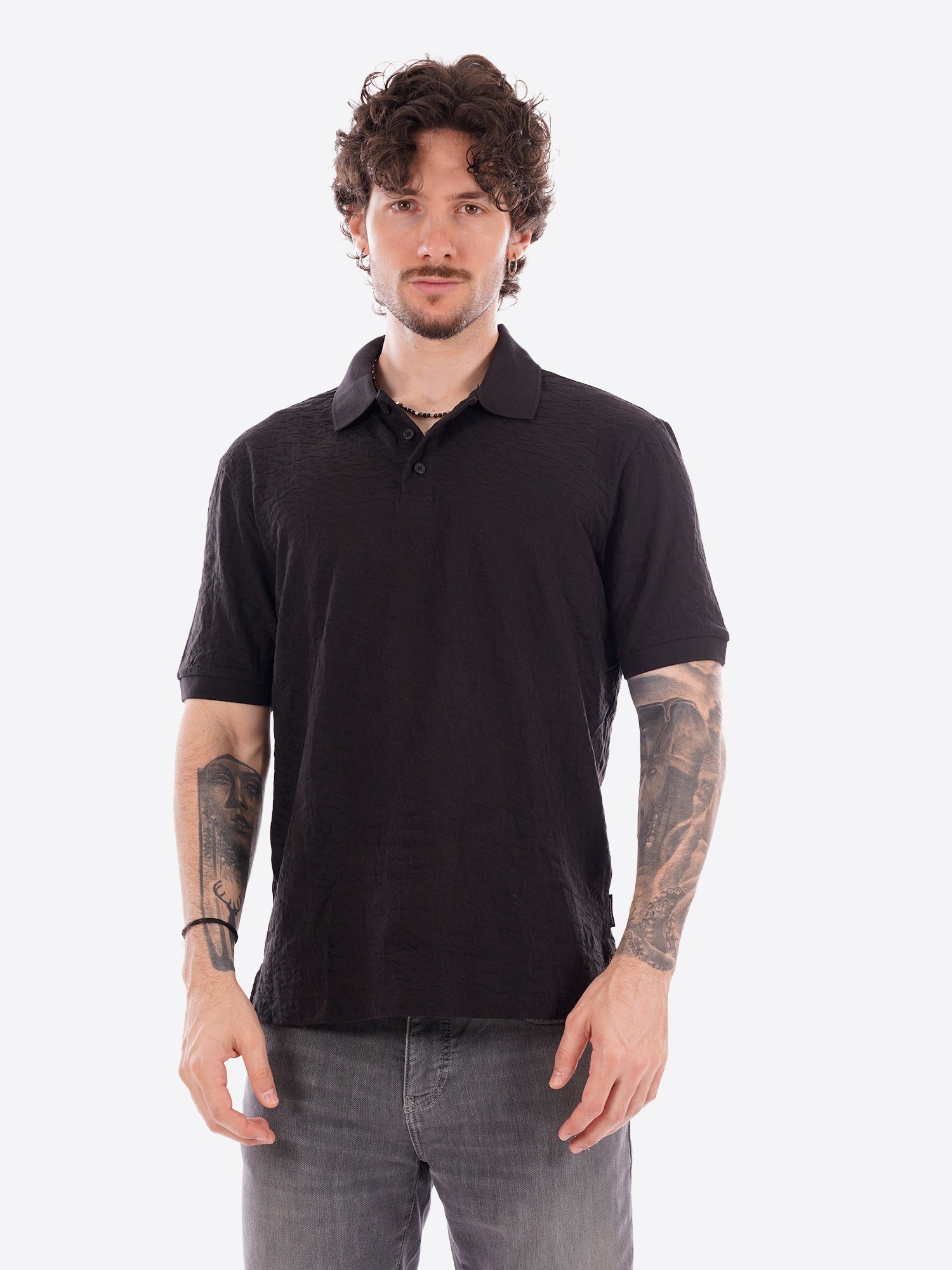Polo AX ARMANI EXCHANGE da Uomo - nero XM002346UC001