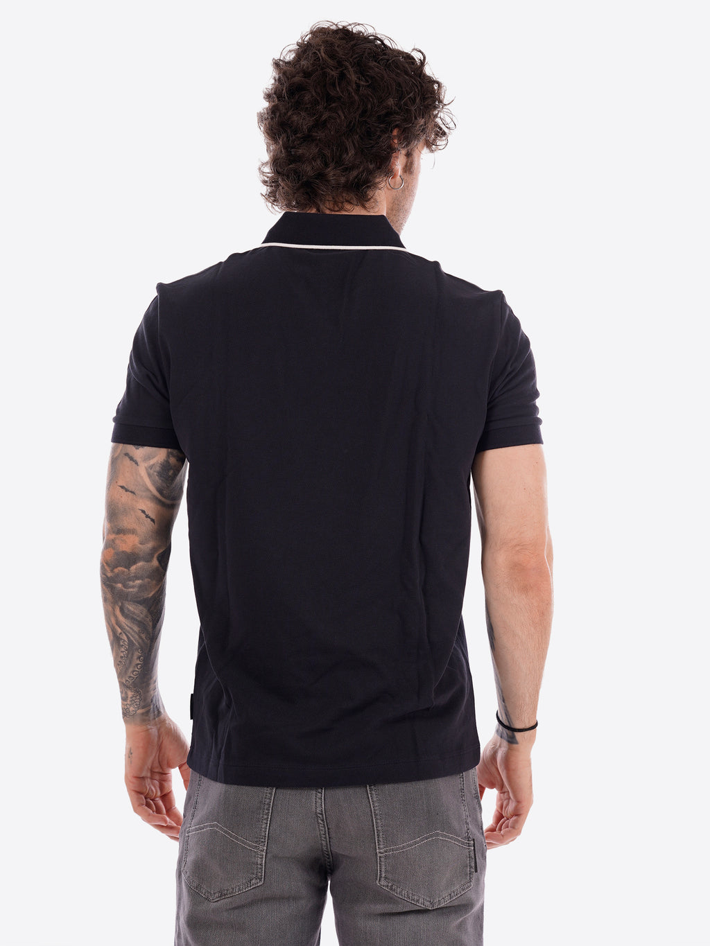 Polo AX ARMANI EXCHANGE da Uomo - blu XM002401UB101