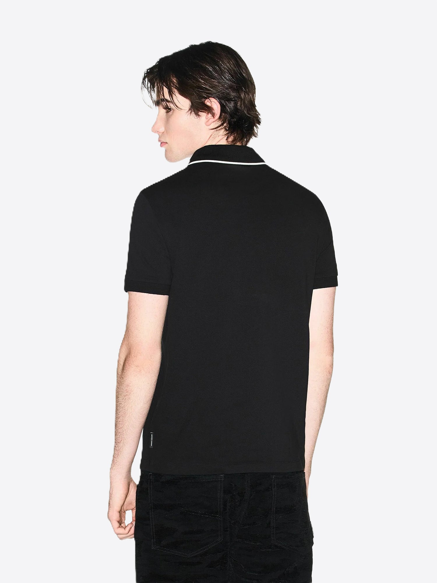 Polo AX ARMANI EXCHANGE da Uomo - nero XM002401UC001