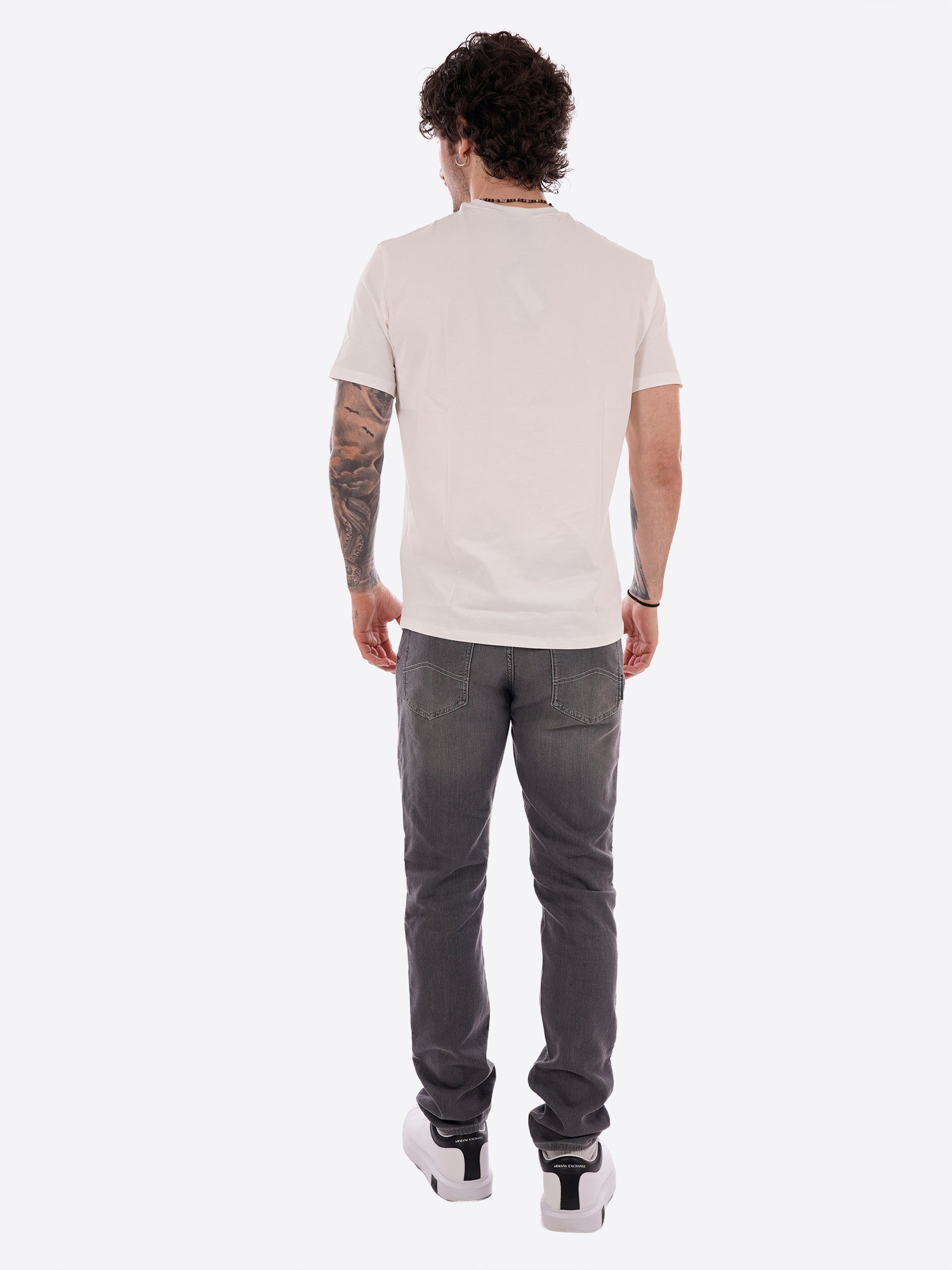 T-shirt AX ARMANI EXCHANGE da Uomo - bianco XM002413U0009