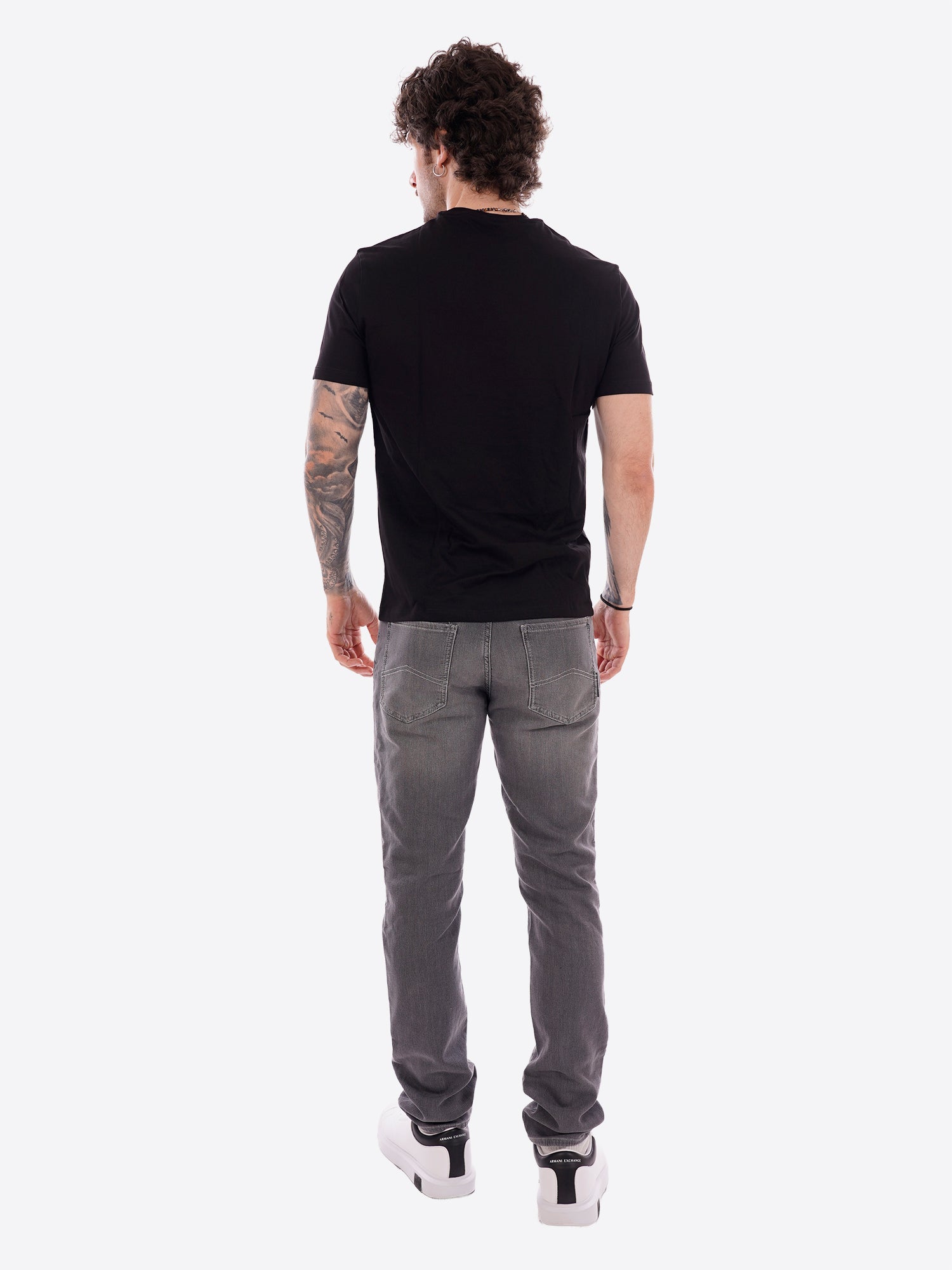 T-shirt AX ARMANI EXCHANGE da Uomo - nero XM002413UC001