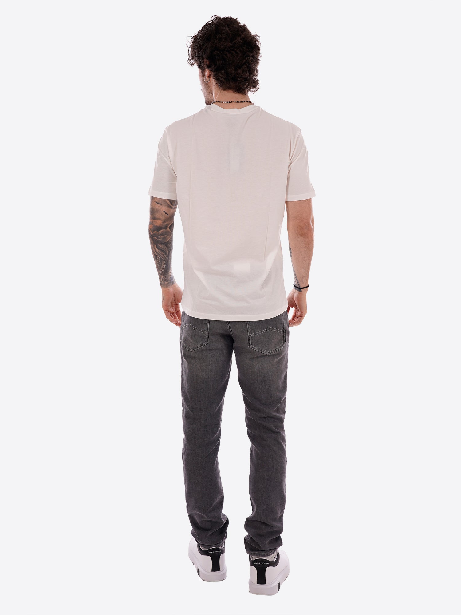 T-shirt AX ARMANI EXCHANGE da Uomo - bianco XM002450U009