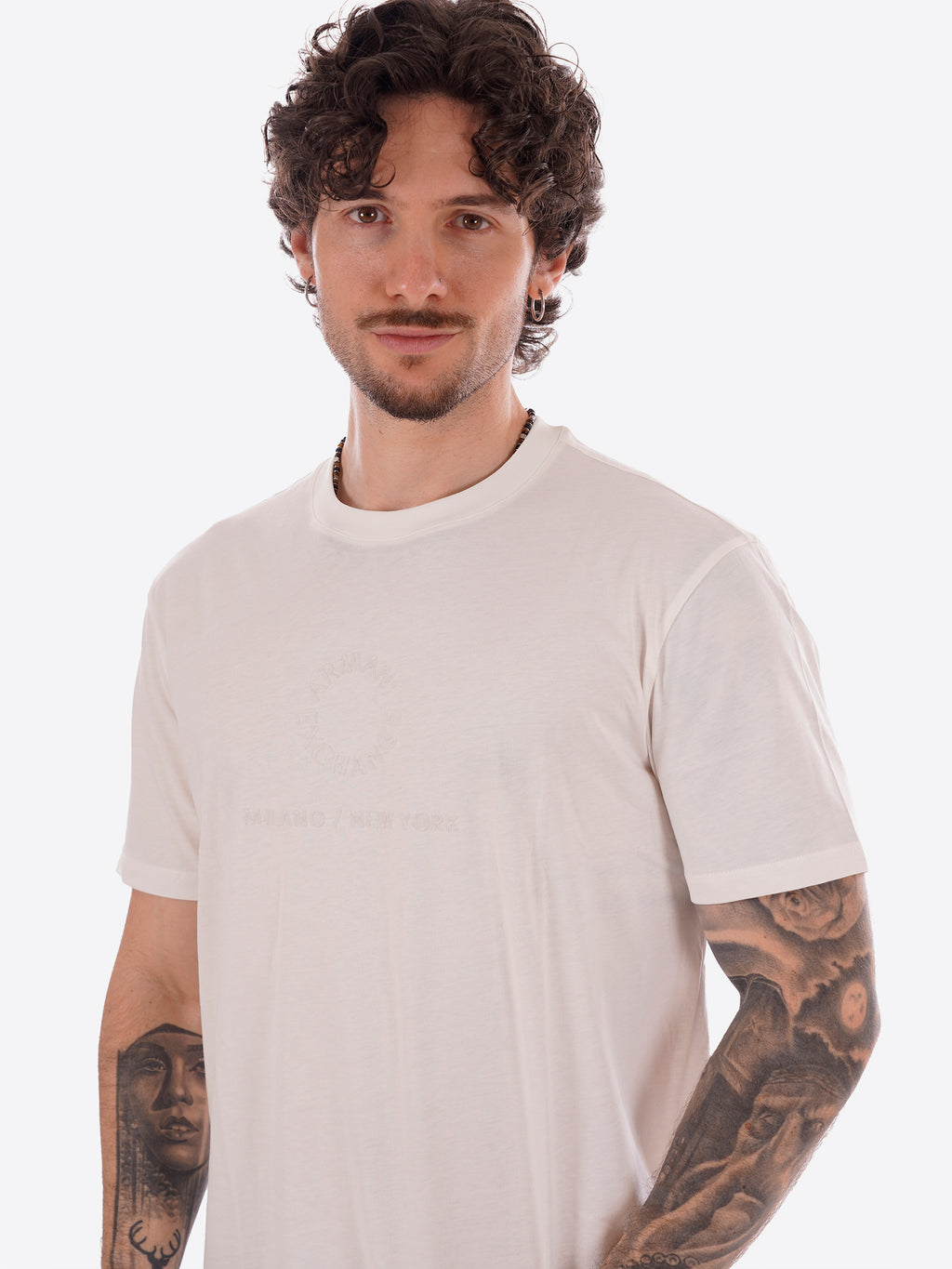T-shirt AX ARMANI EXCHANGE da Uomo - bianco XM002450U009