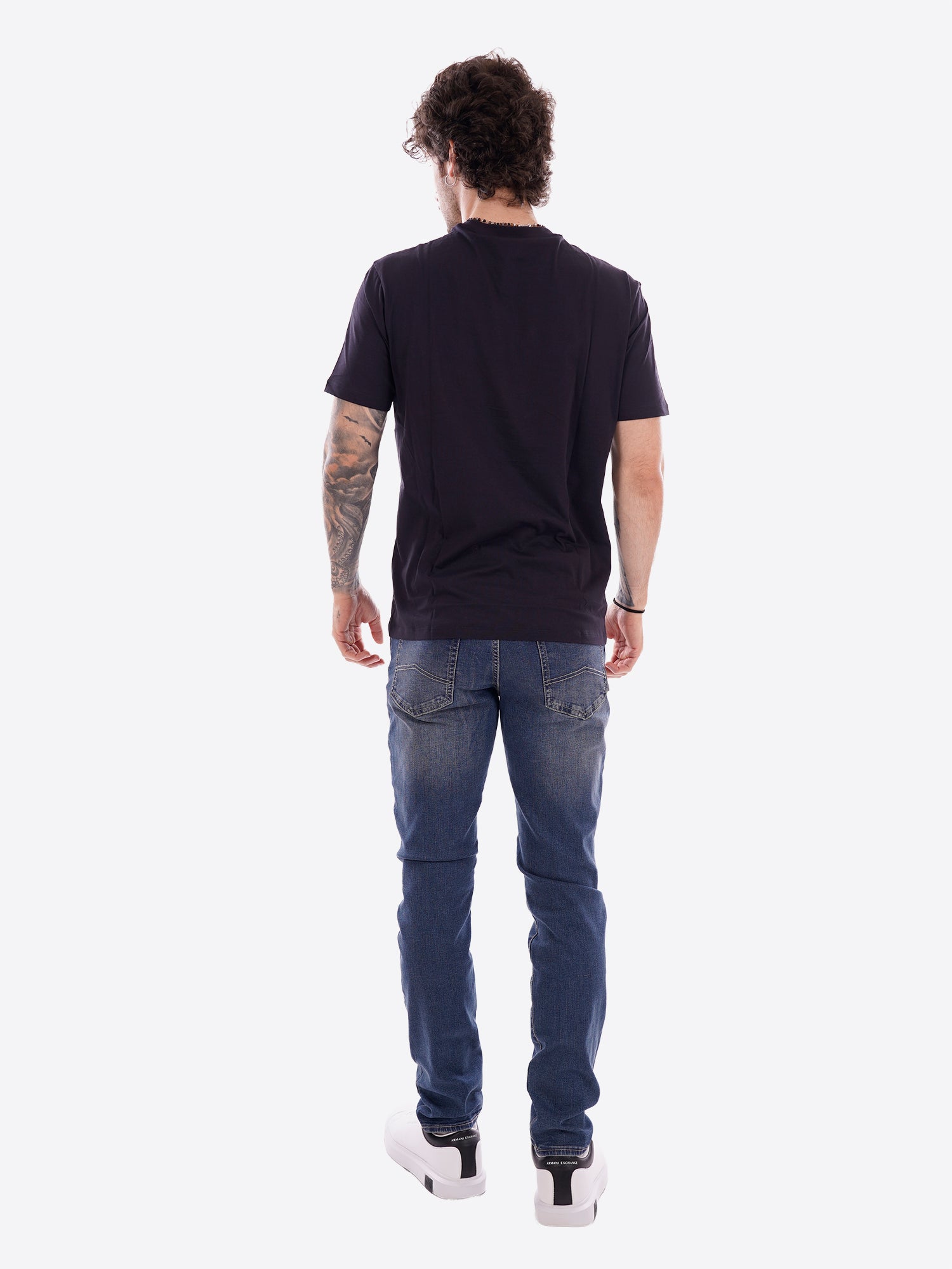T-shirt AX ARMANI EXCHANGE da Uomo - blu XM002450UB101