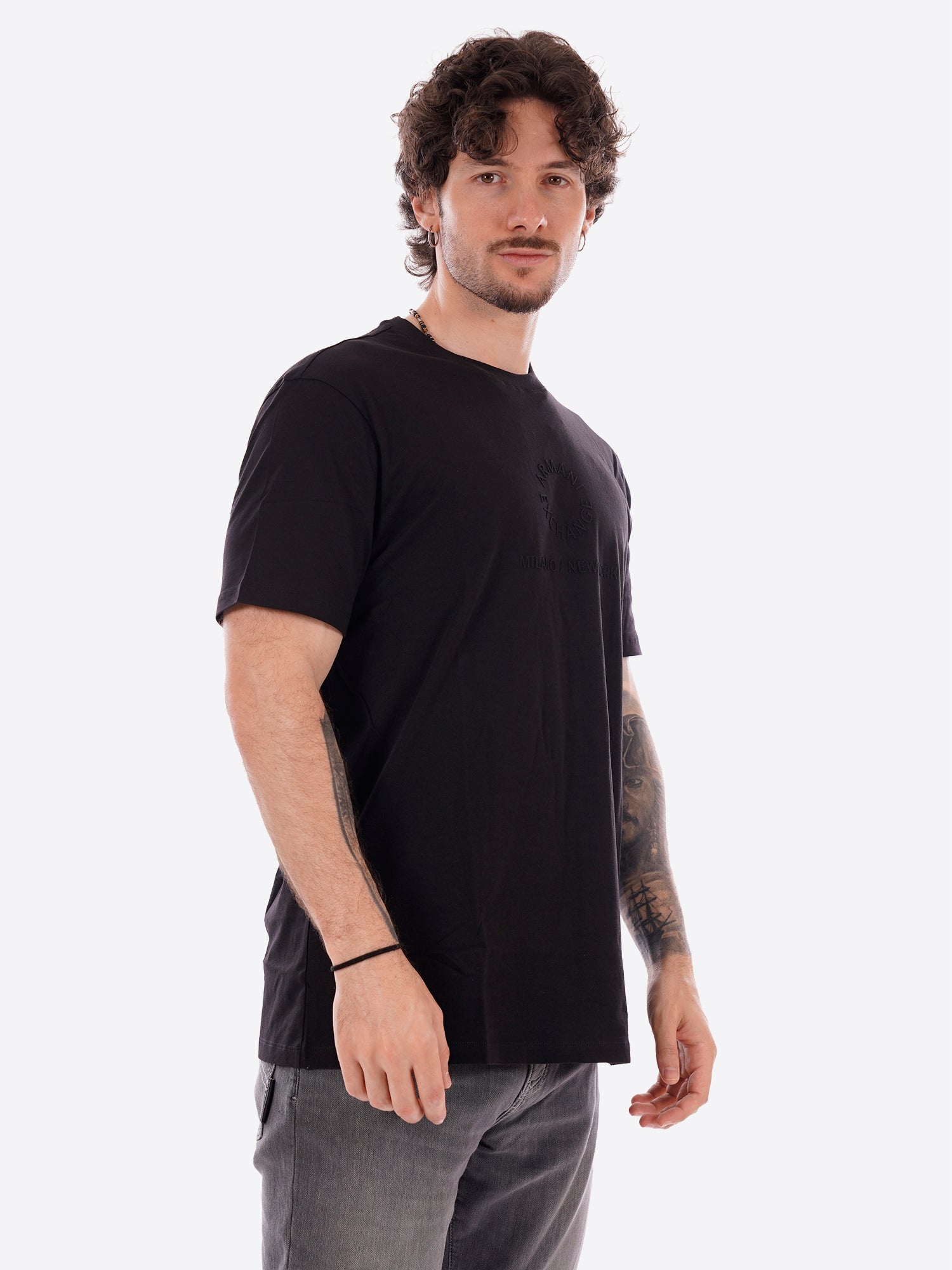 T-shirt AX ARMANI EXCHANGE da Uomo - nero XM002450UC001