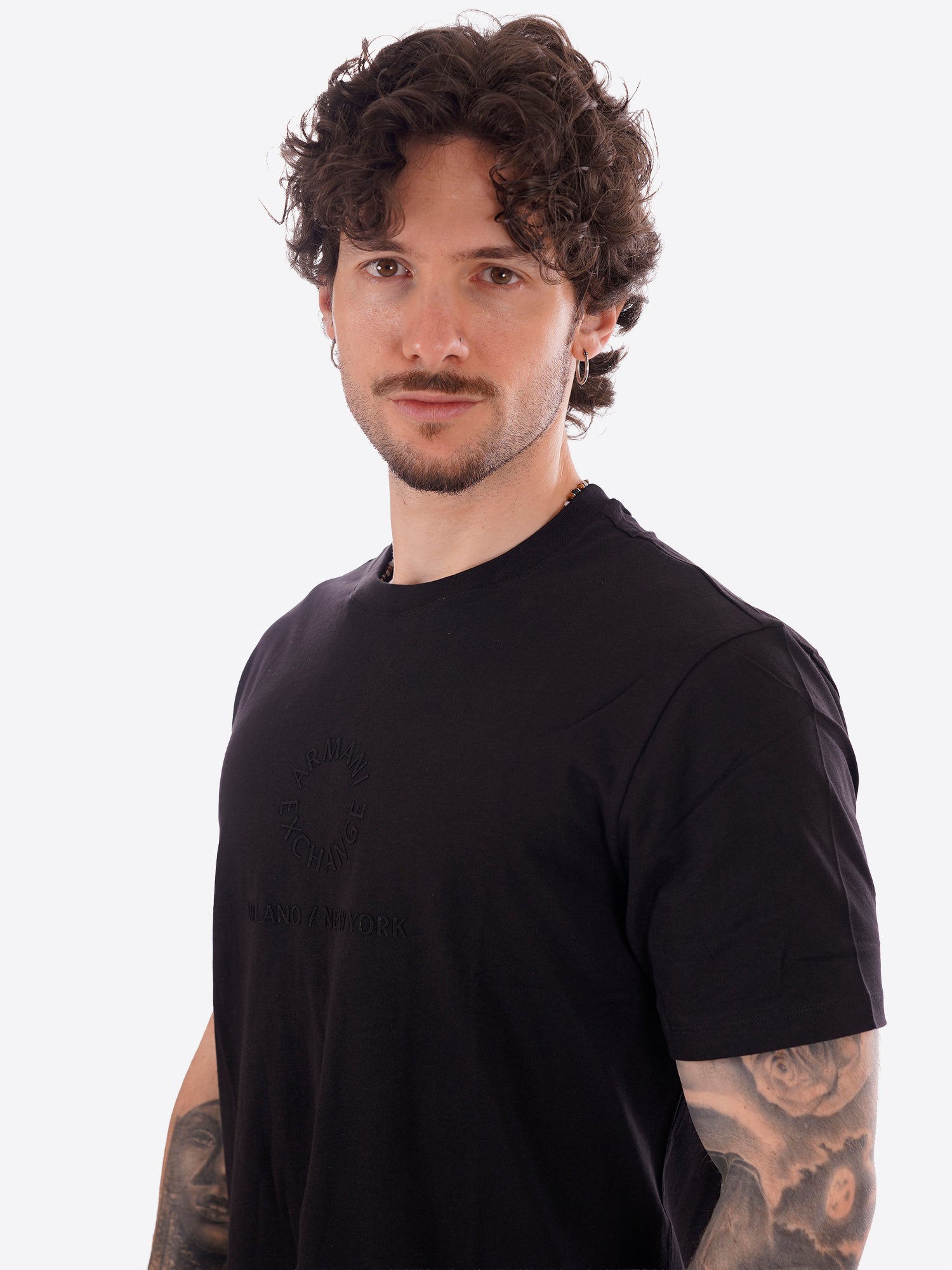 T-shirt AX ARMANI EXCHANGE da Uomo - nero XM002450UC001