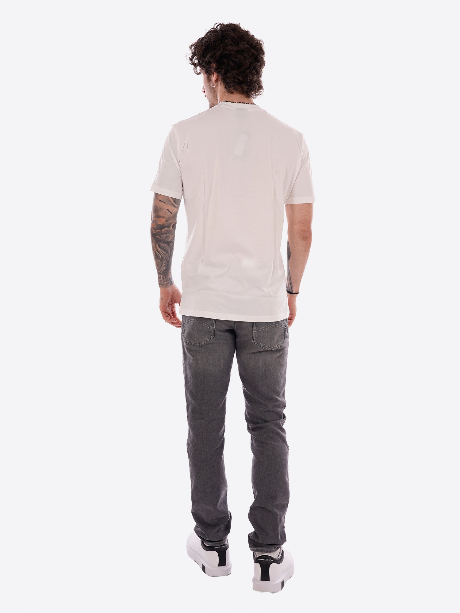 T-shirt AX ARMANI EXCHANGE da Uomo - bianco XM002456U0009
