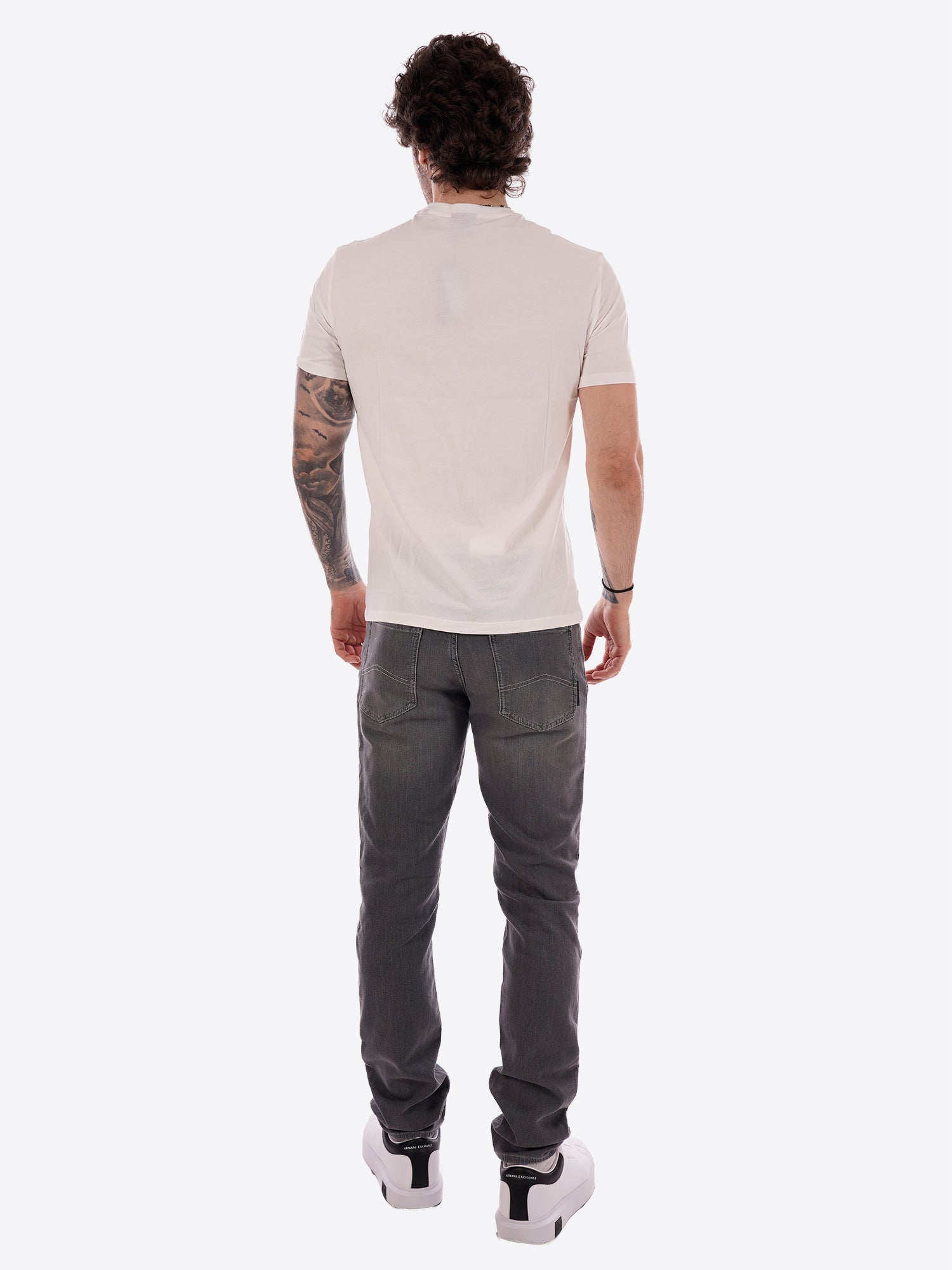 T-shirt AX ARMANI EXCHANGE da Uomo - bianco XM002467U0009