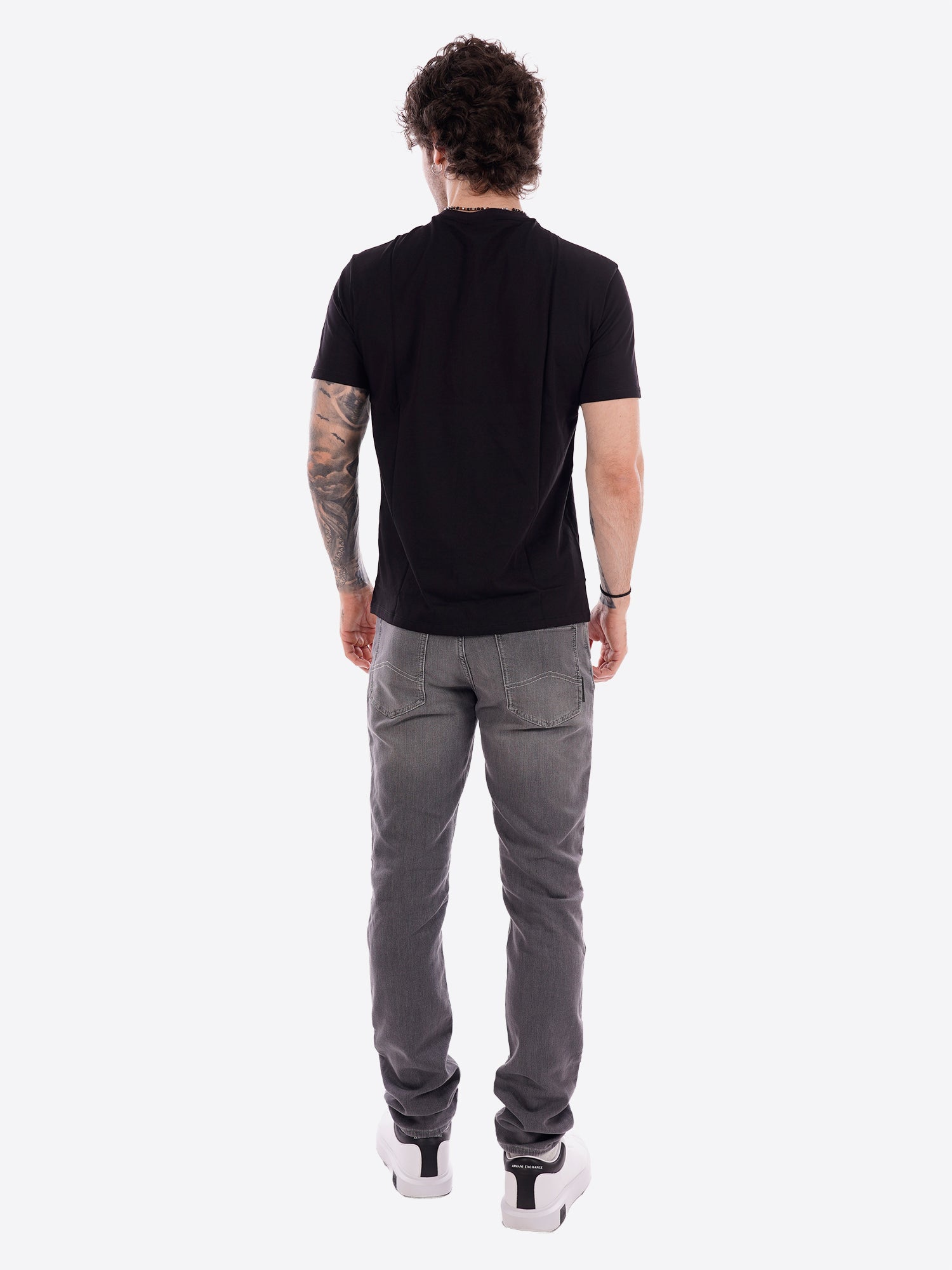 T-shirt AX ARMANI EXCHANGE da Uomo - nero XM002467UC001