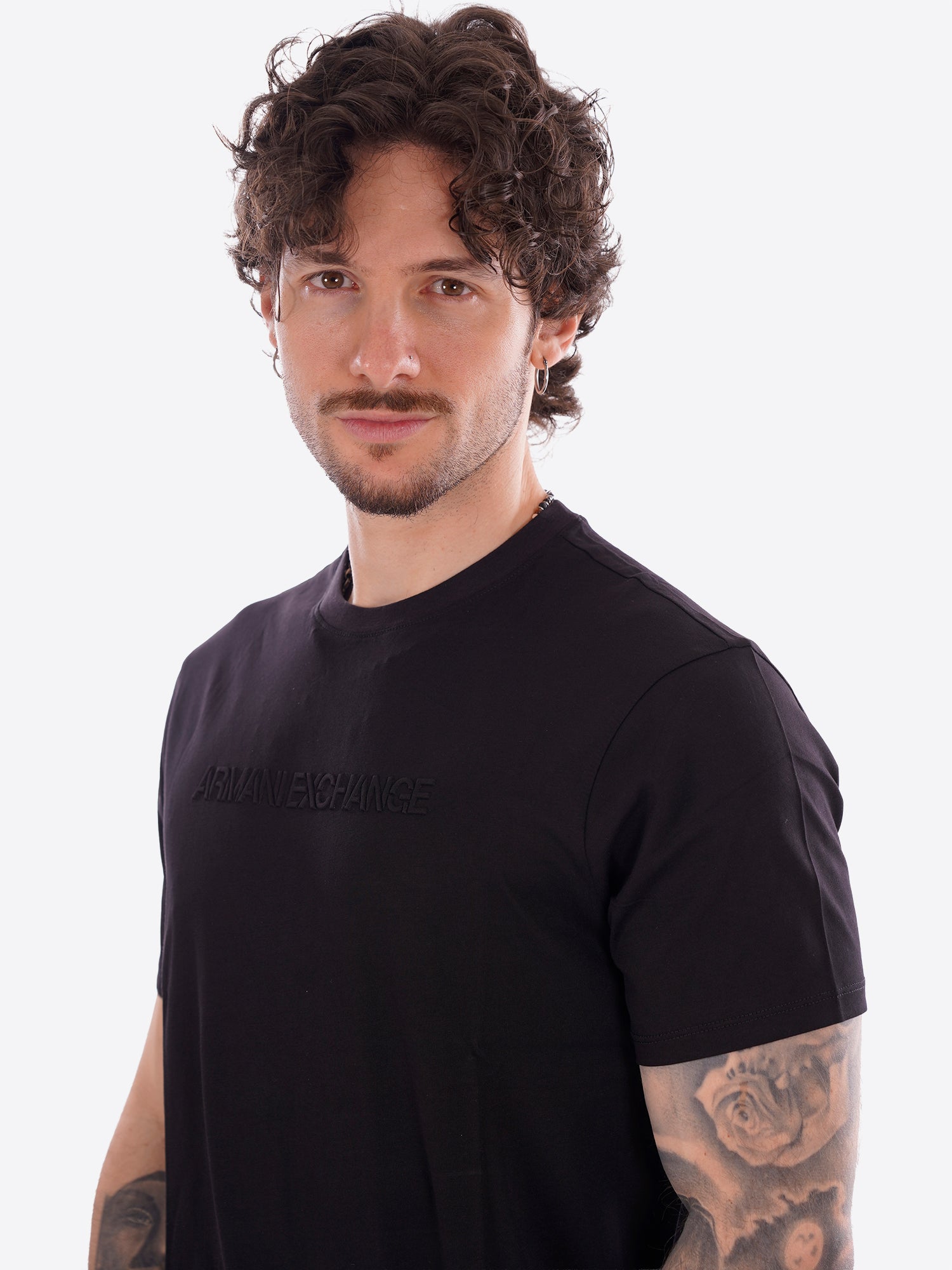 T-shirt AX ARMANI EXCHANGE da Uomo - nero XM002467UC001