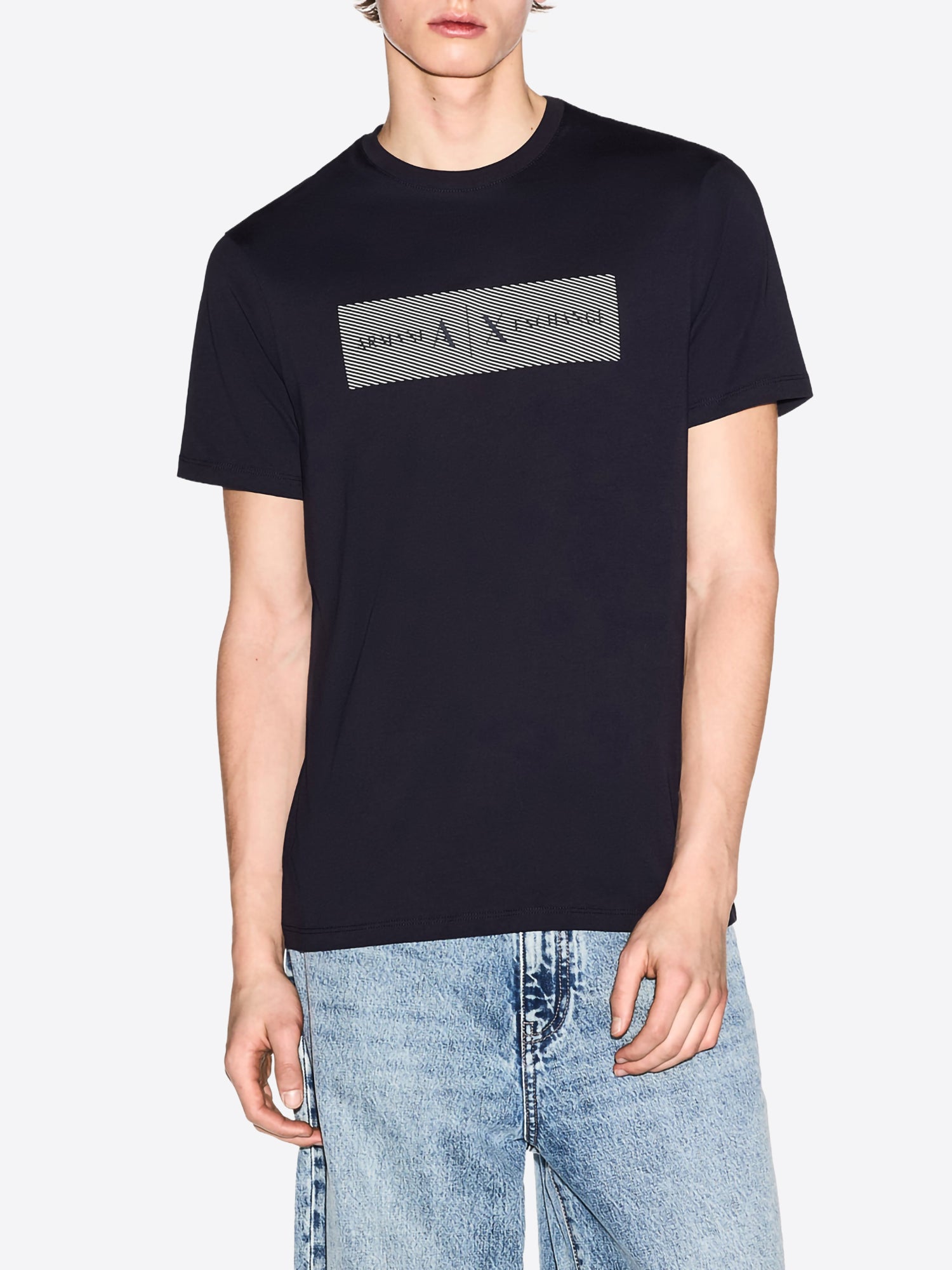T-shirt AX ARMANI EXCHANGE da Uomo - blu XM002472UB101