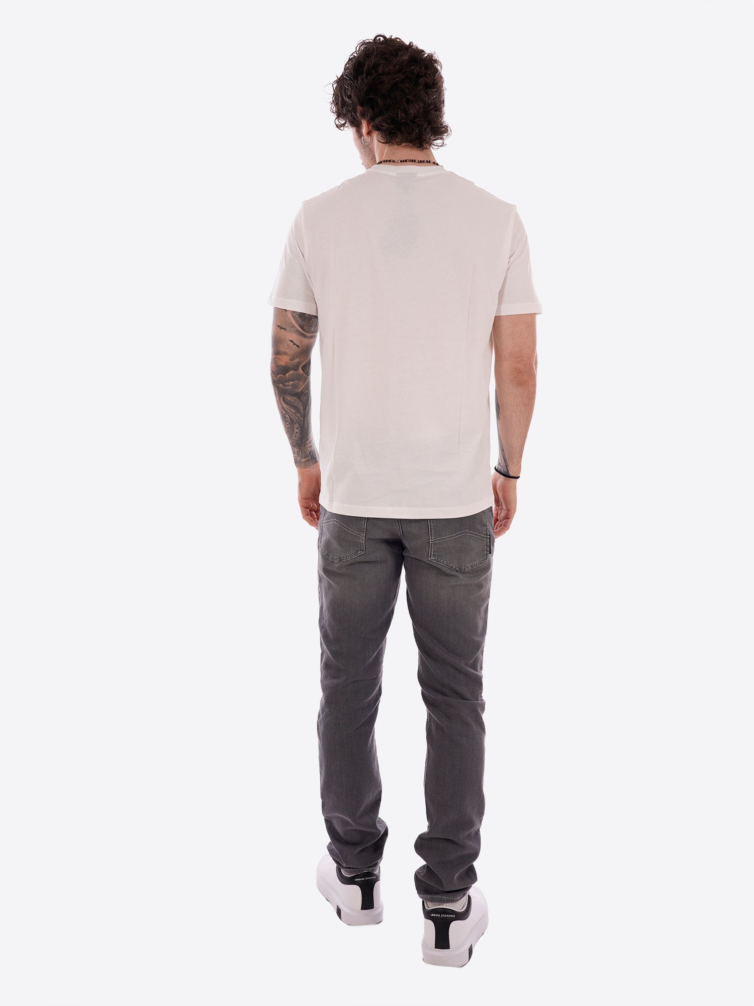 T-shirt AX ARMANI EXCHANGE da Uomo - bianco XM002519U0009