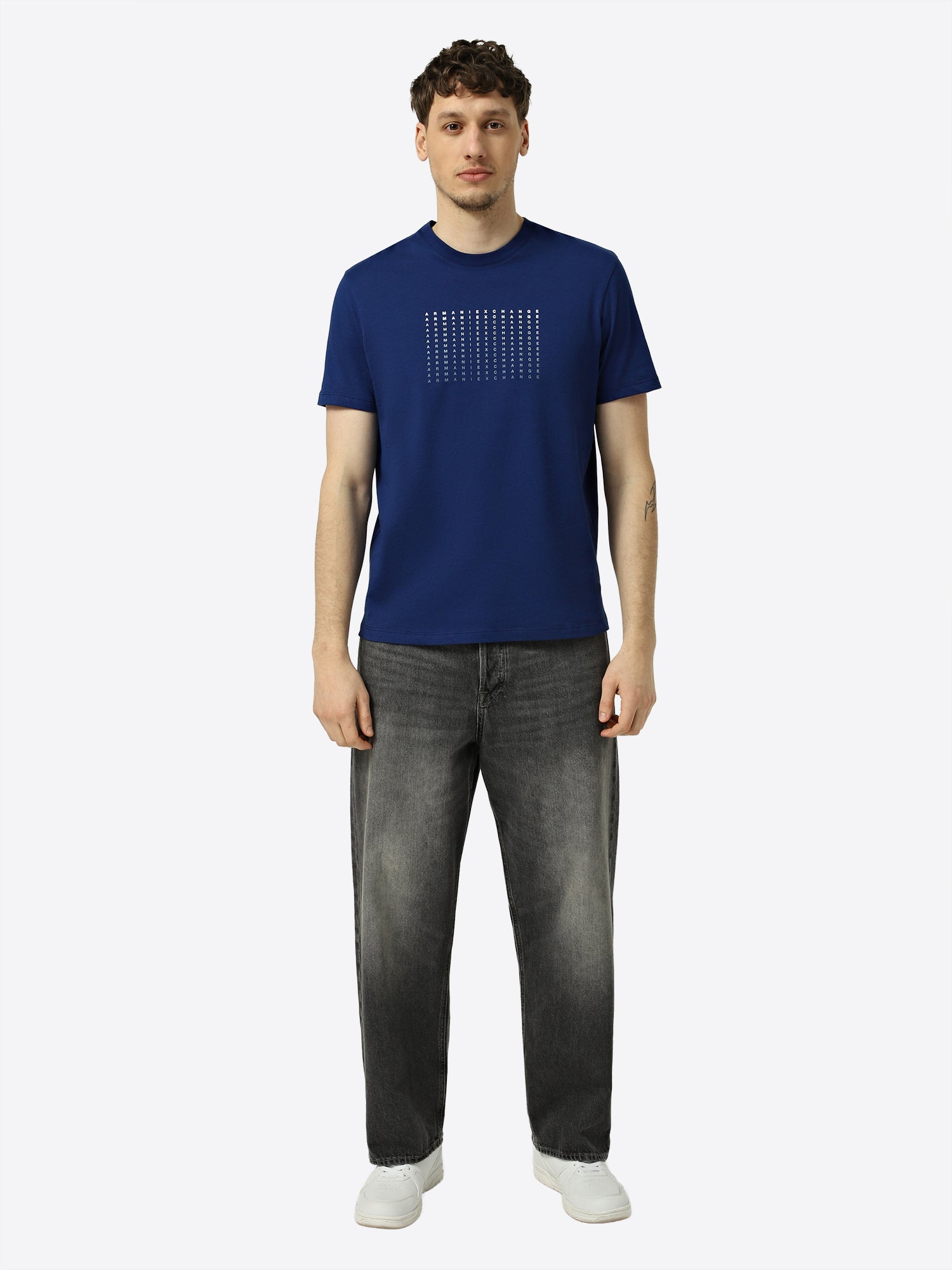 T-shirt AX ARMANI EXCHANGE da Uomo - blu XM002519UB131