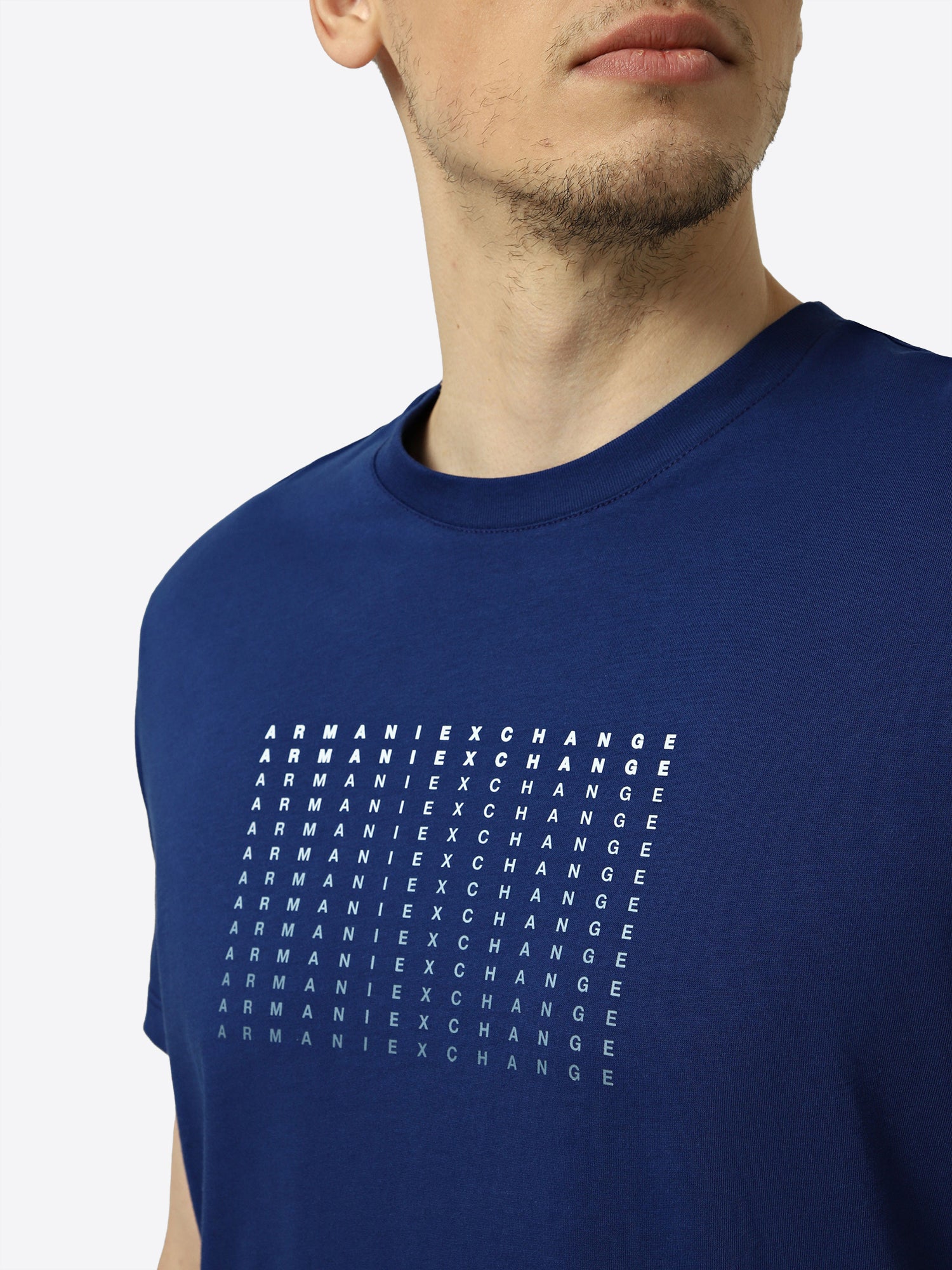 T-shirt AX ARMANI EXCHANGE da Uomo - blu XM002519UB131