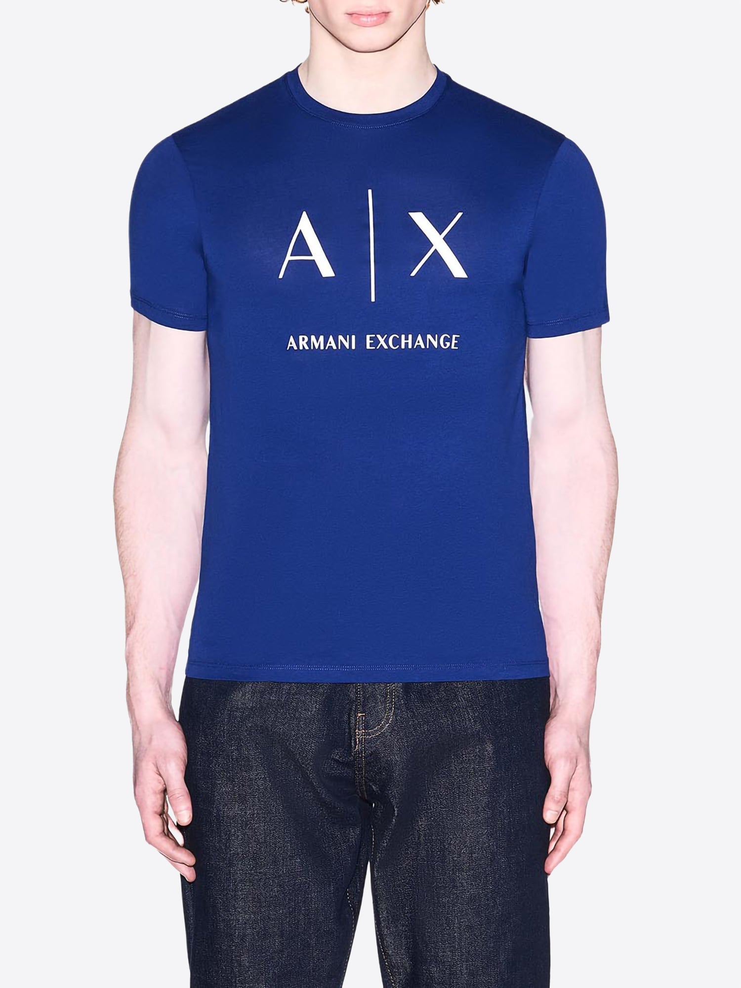 T-shirt AX ARMANI EXCHANGE da Uomo - blu XM002683UB131