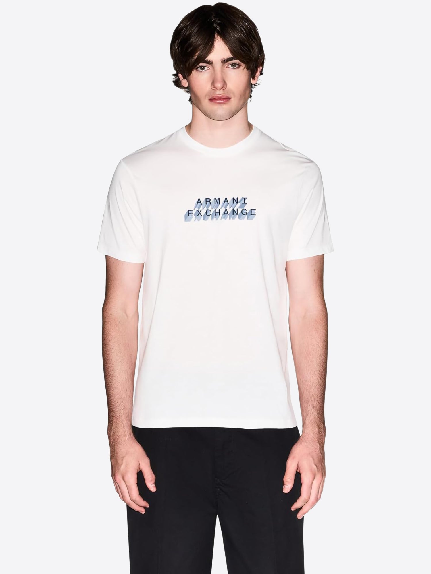 T-shirt AX ARMANI EXCHANGE da Uomo - bianco XM002779U0009