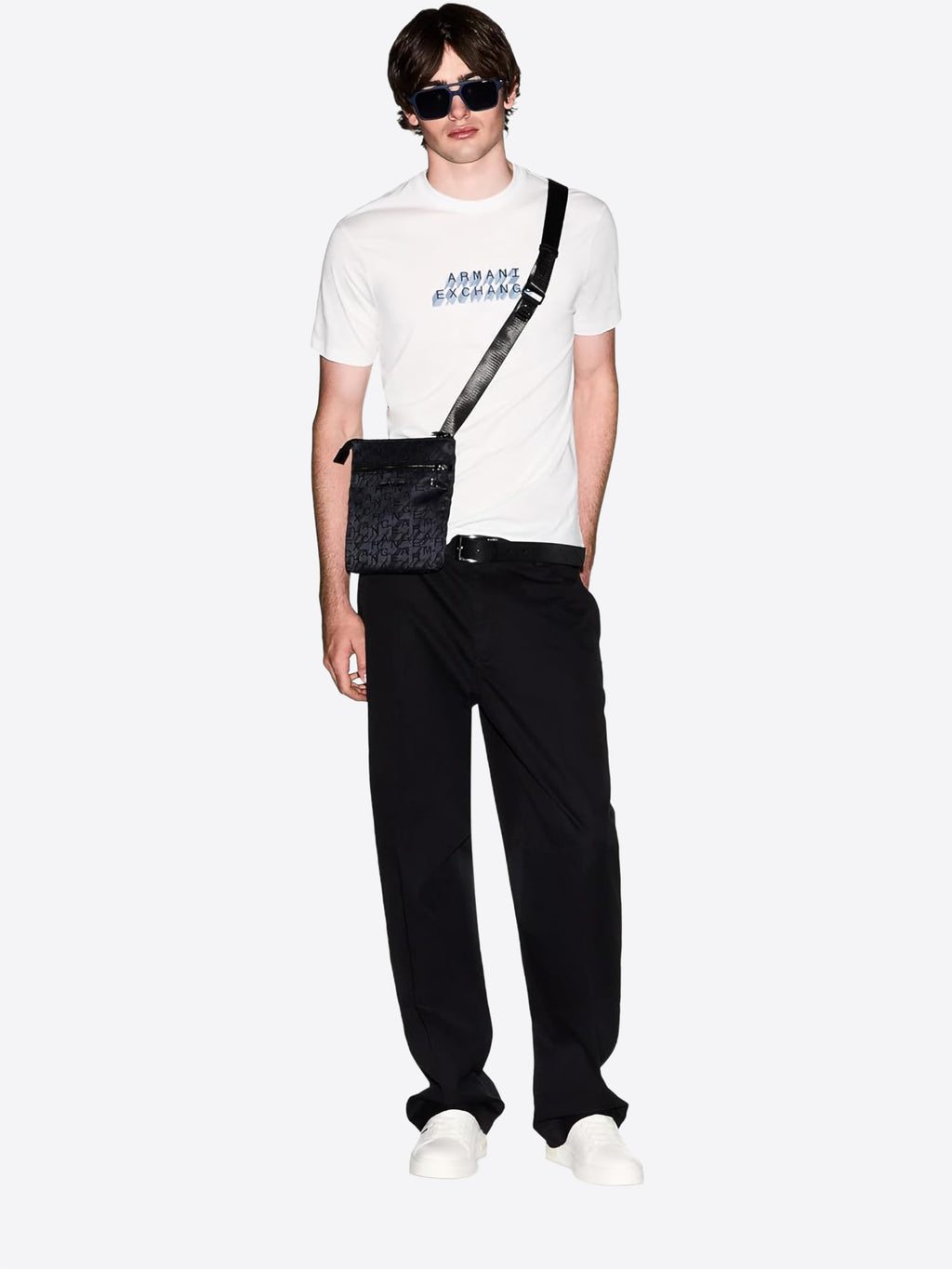 T-shirt AX ARMANI EXCHANGE da Uomo - bianco XM002779U0009