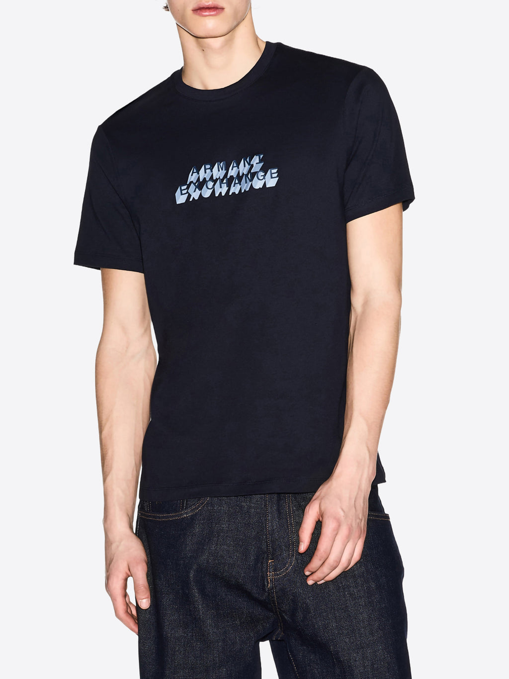 T-shirt AX ARMANI EXCHANGE da Uomo - blu XM002779UB101