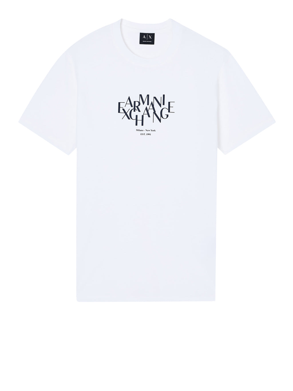 T-shirt AX ARMANI EXCHANGE da Uomo - bianco XM002782U0009