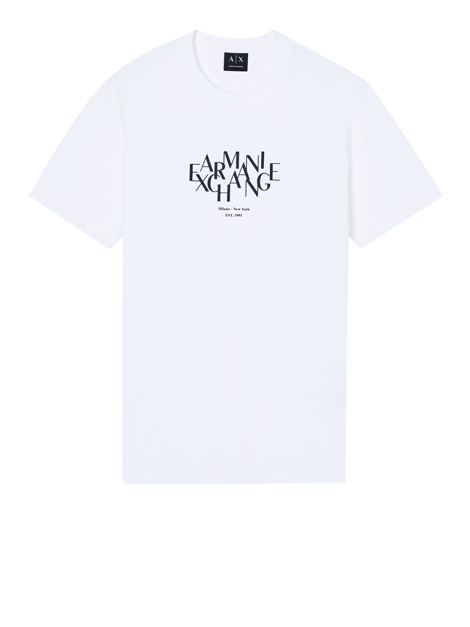 T-shirt AX ARMANI EXCHANGE da Uomo - bianco XM002782U0009