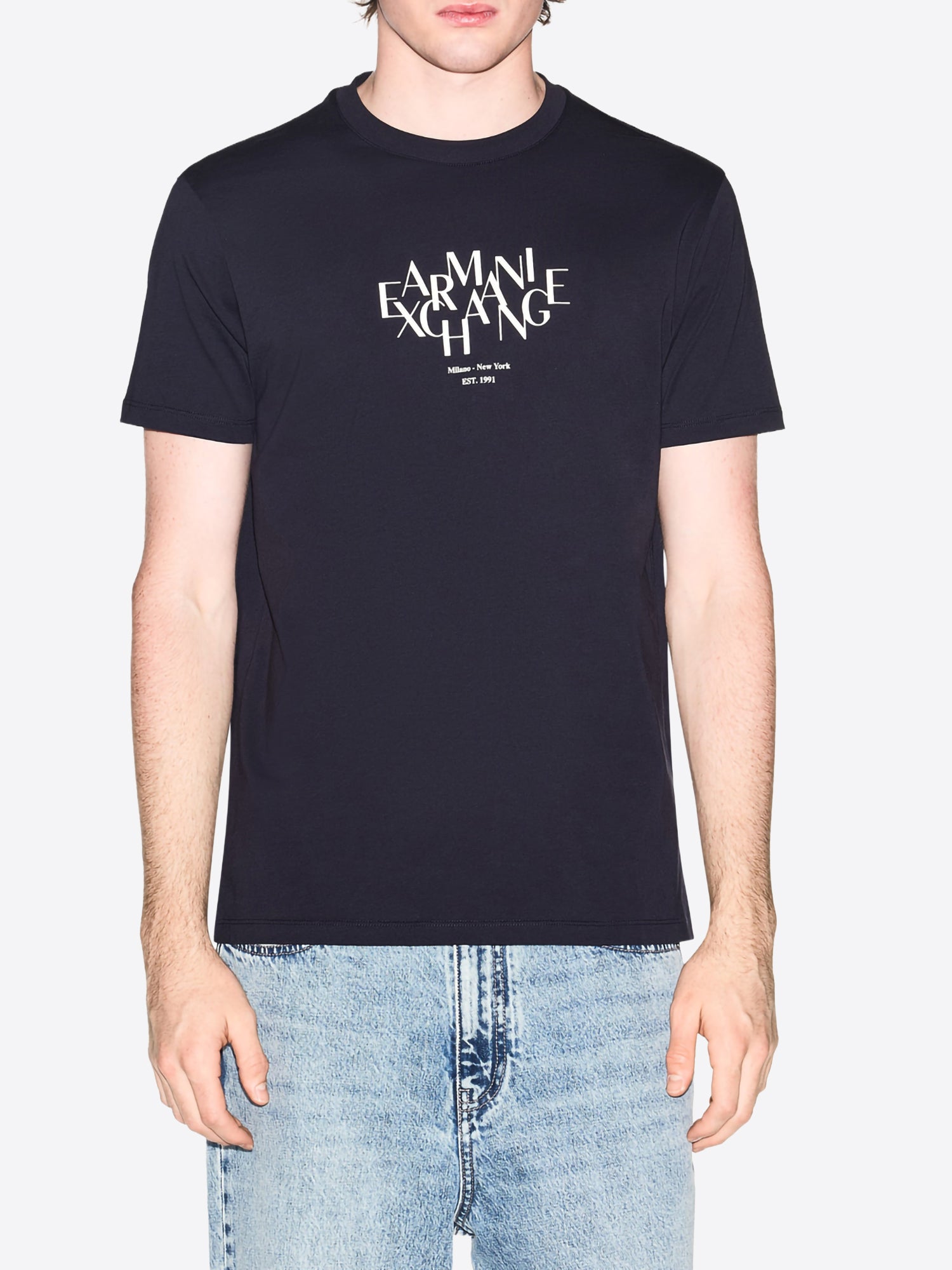 T-shirt AX ARMANI EXCHANGE da Uomo - blu XM002782UB101