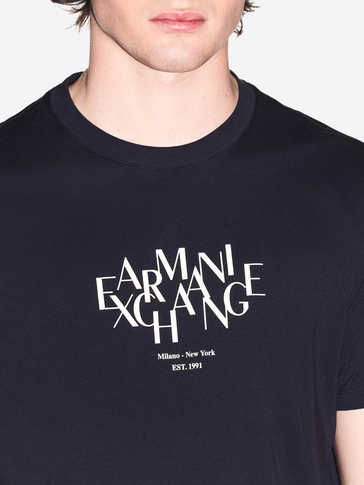 T-shirt AX ARMANI EXCHANGE da Uomo - blu XM002782UB101