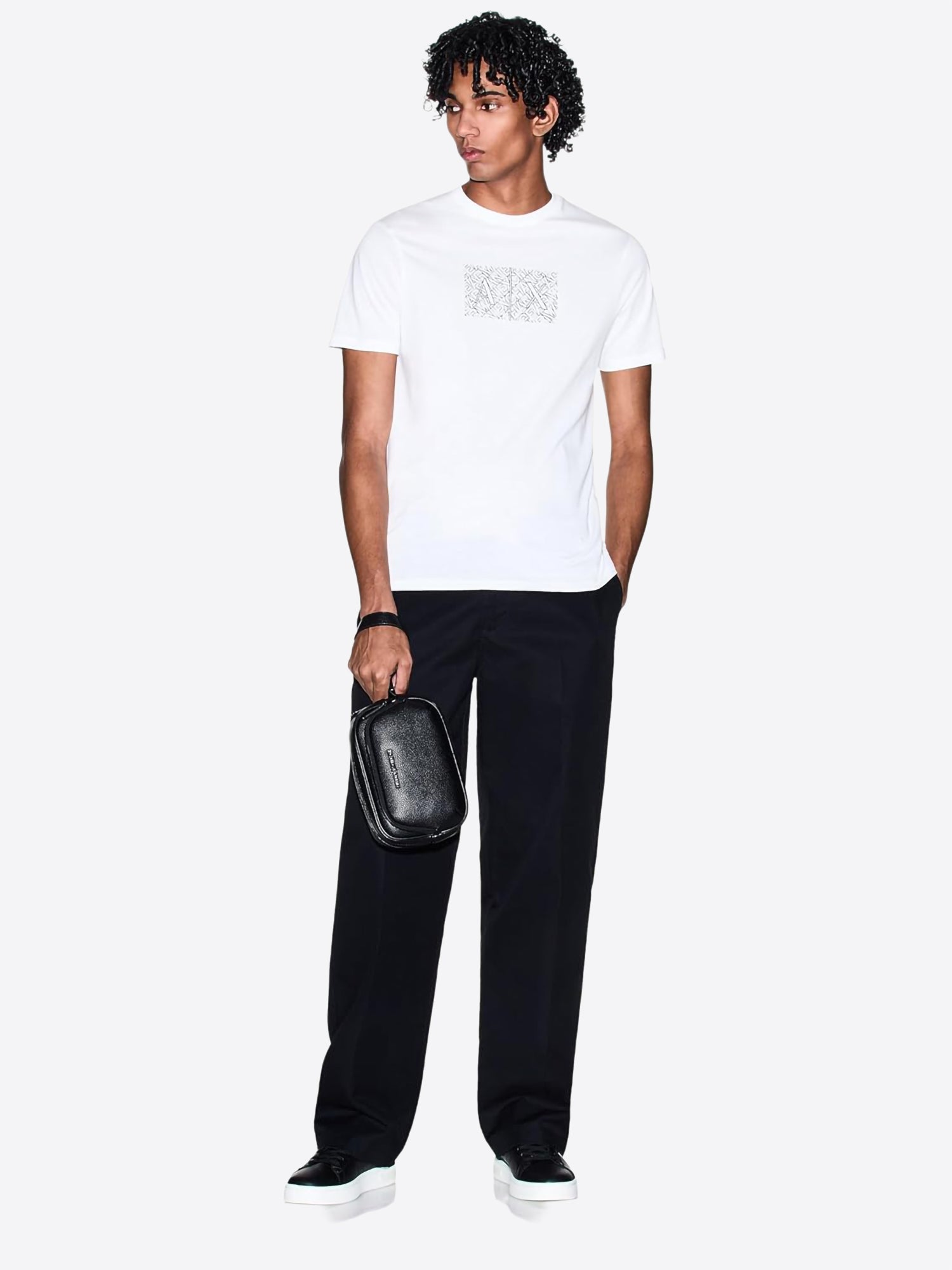 T-shirt AX ARMANI EXCHANGE da Uomo - bianco XM002784U0009