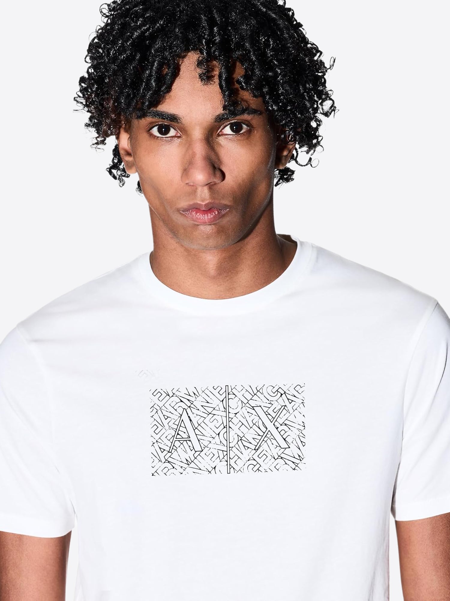 T-shirt AX ARMANI EXCHANGE da Uomo - bianco XM002784U0009