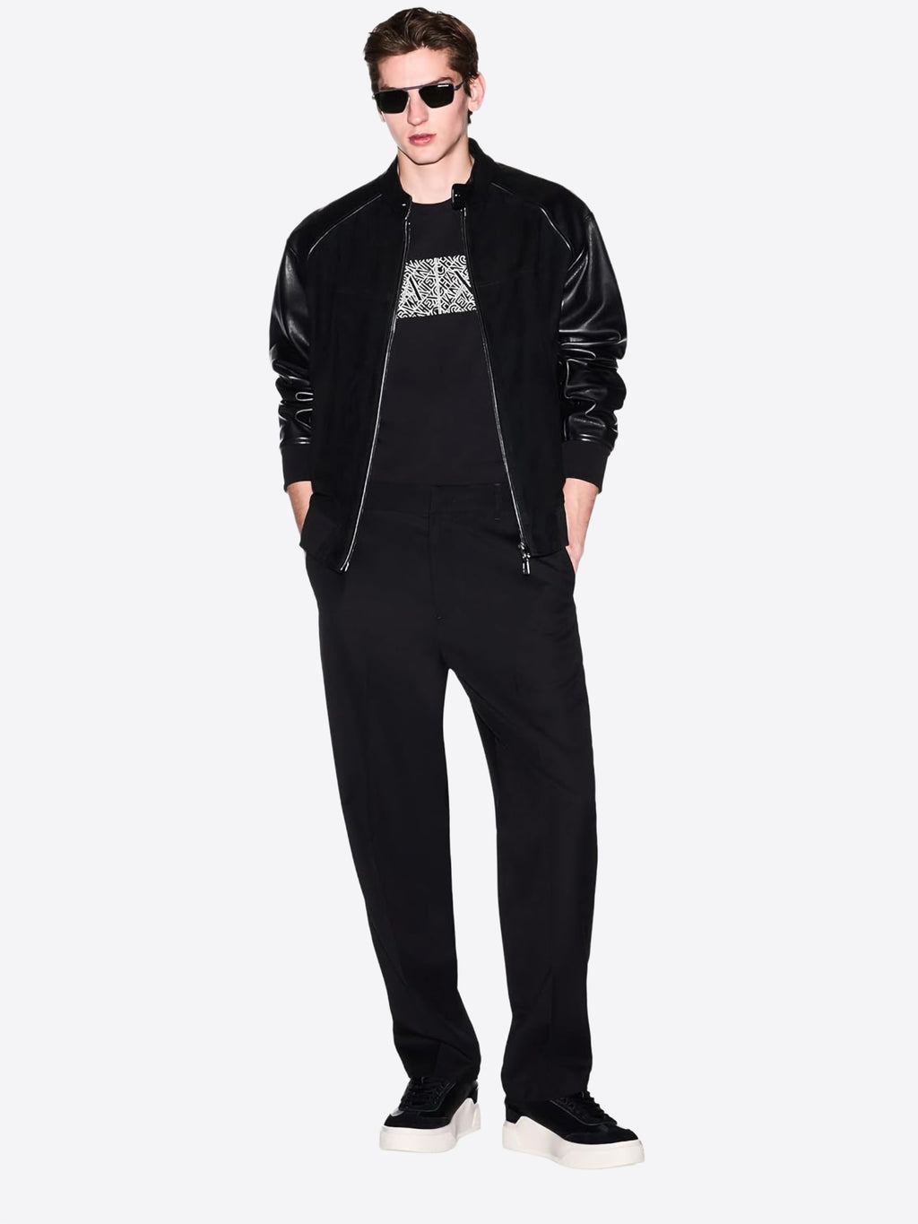 T-shirt AX ARMANI EXCHANGE da Uomo - nero XM002784UC001