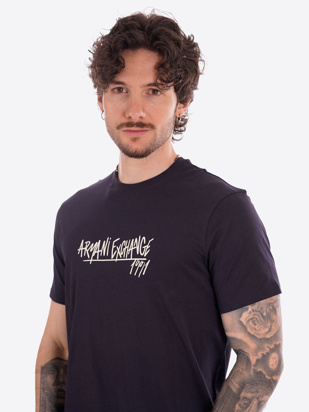 T-shirt AX ARMANI EXCHANGE da Uomo - blu XM002789UB101