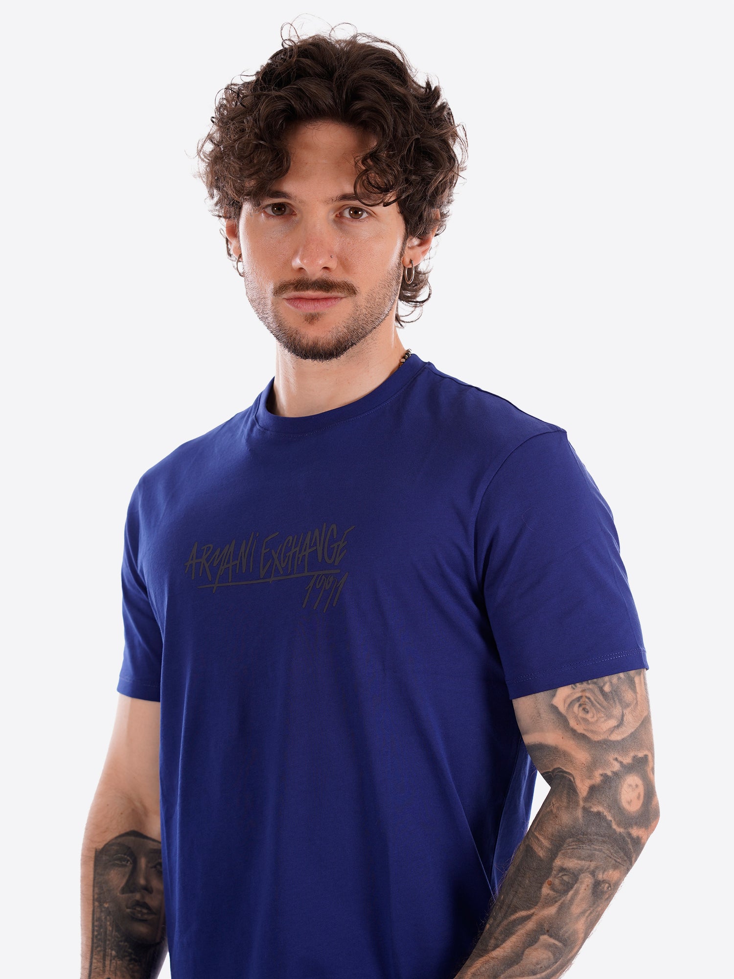 T-shirt AX ARMANI EXCHANGE da Uomo - blu XM002789UB131