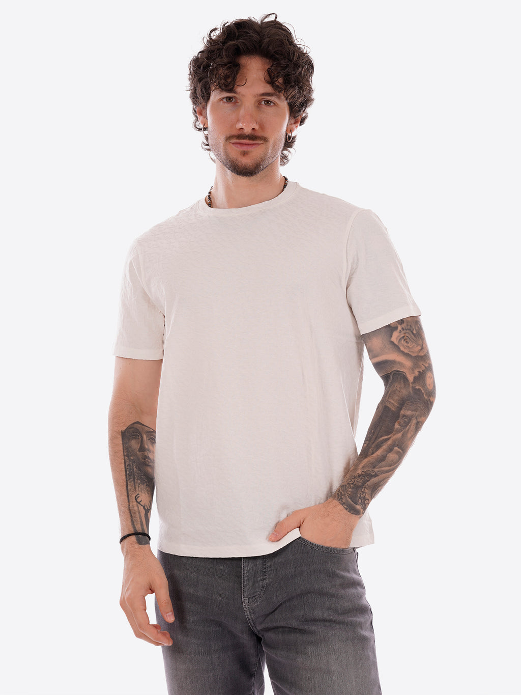 T-shirt AX ARMANI EXCHANGE da Uomo - bianco XM002821U0009