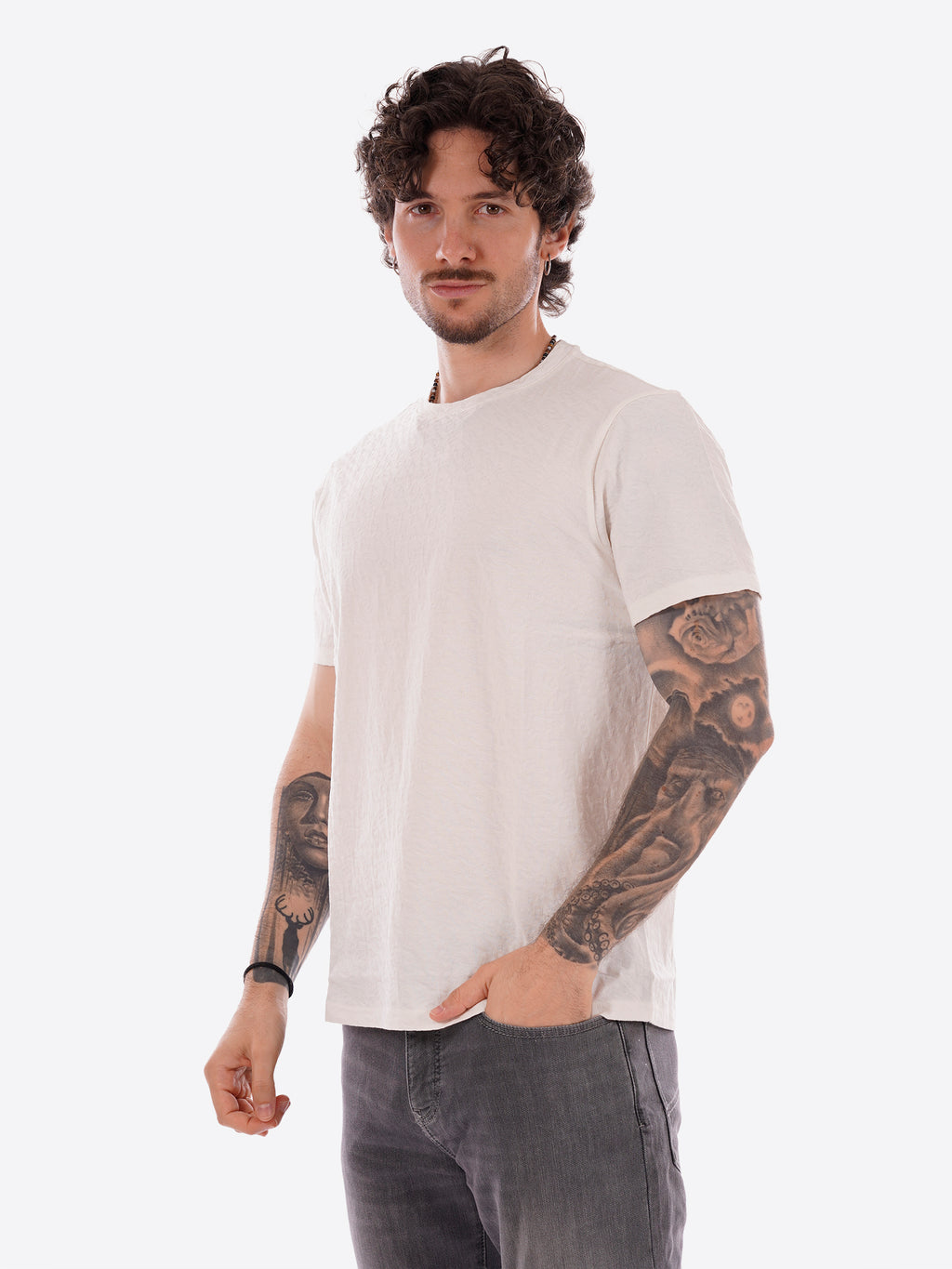 T-shirt AX ARMANI EXCHANGE da Uomo - bianco XM002821U0009