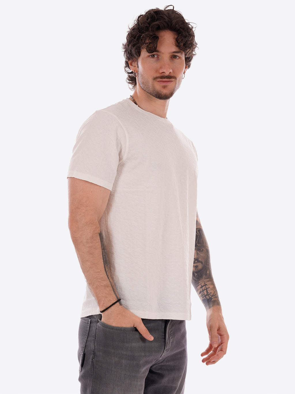 T-shirt AX ARMANI EXCHANGE da Uomo - bianco XM002821U0009